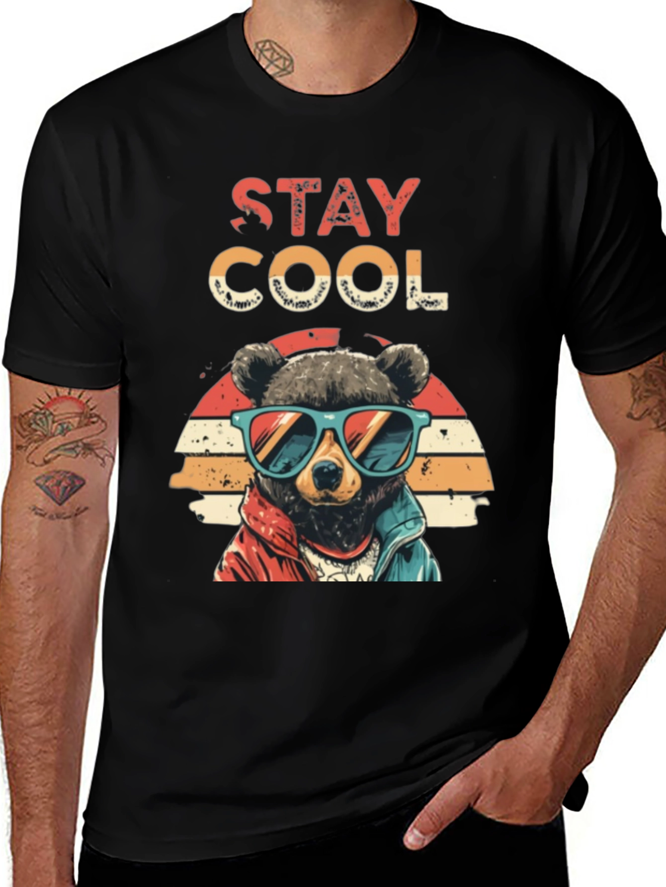 Cool Bear Graphic T-Shirt