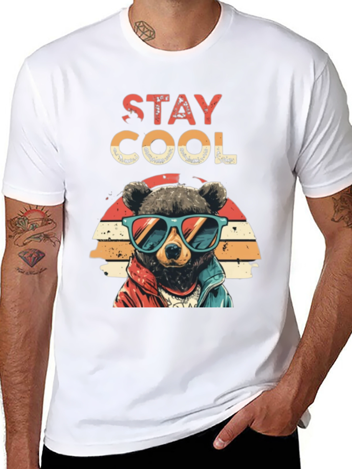 Cool Bear Graphic T-Shirt