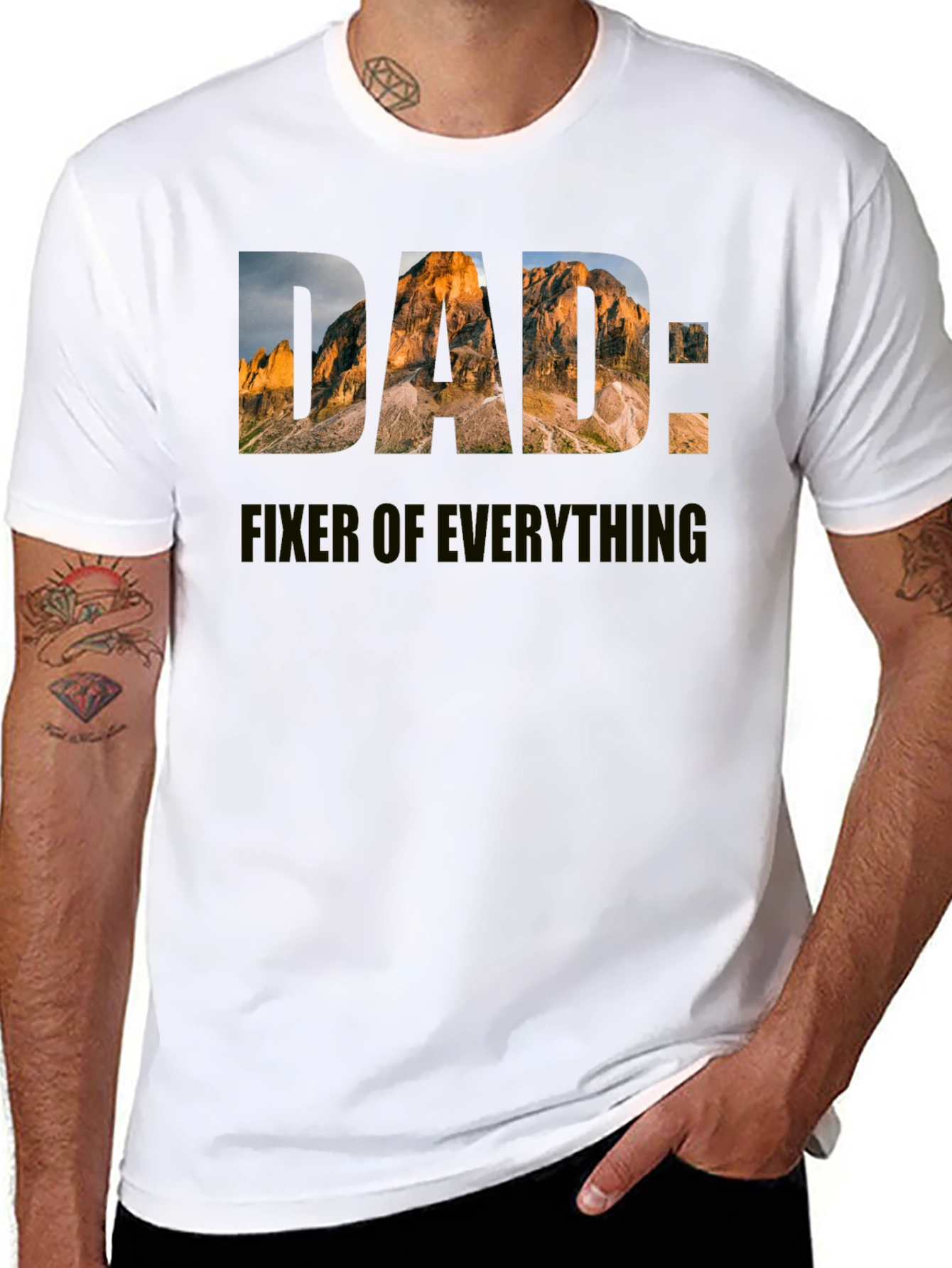 Dad Fixer of Everything Graphic Tee