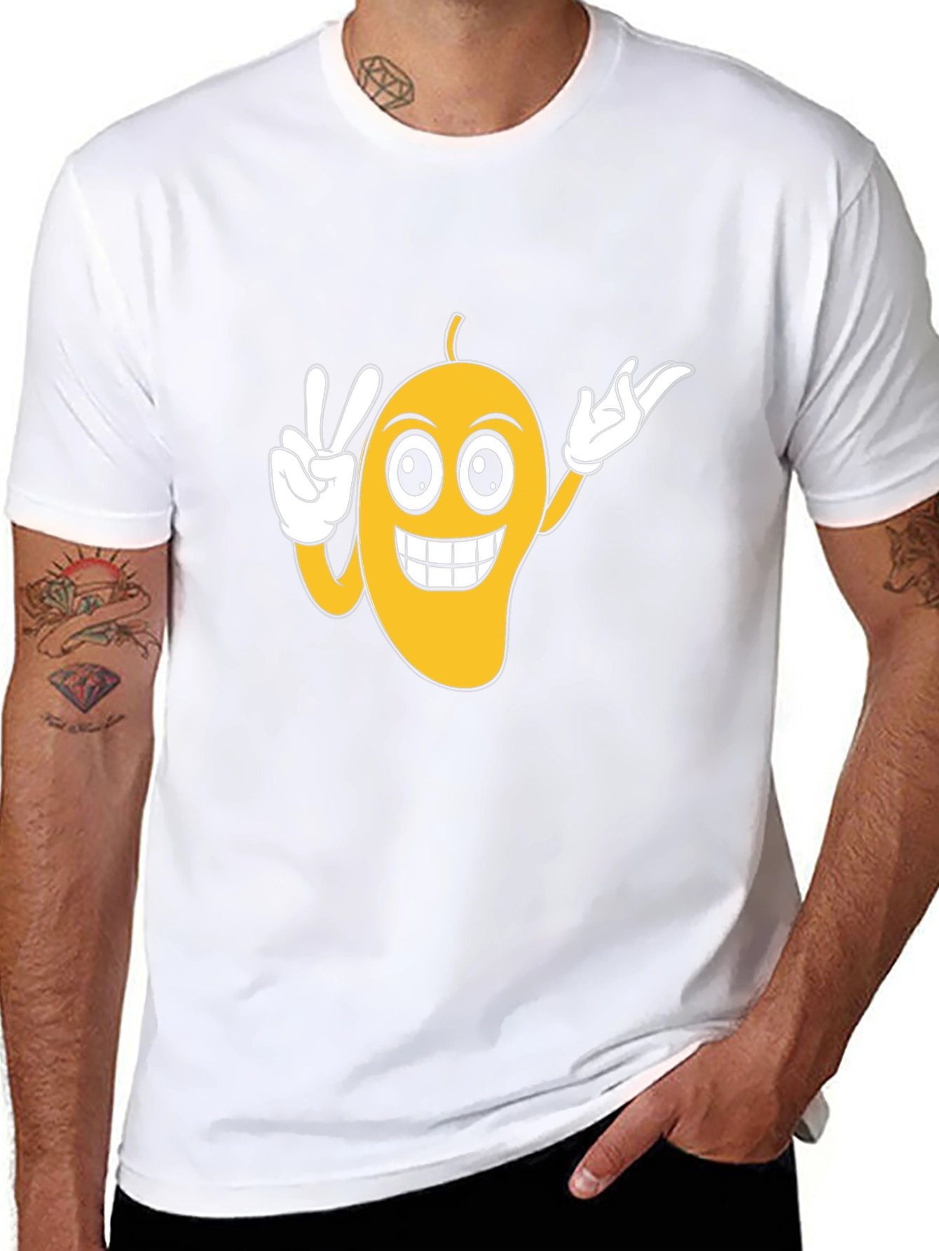 Funny Mango Cartoon T-Shirt