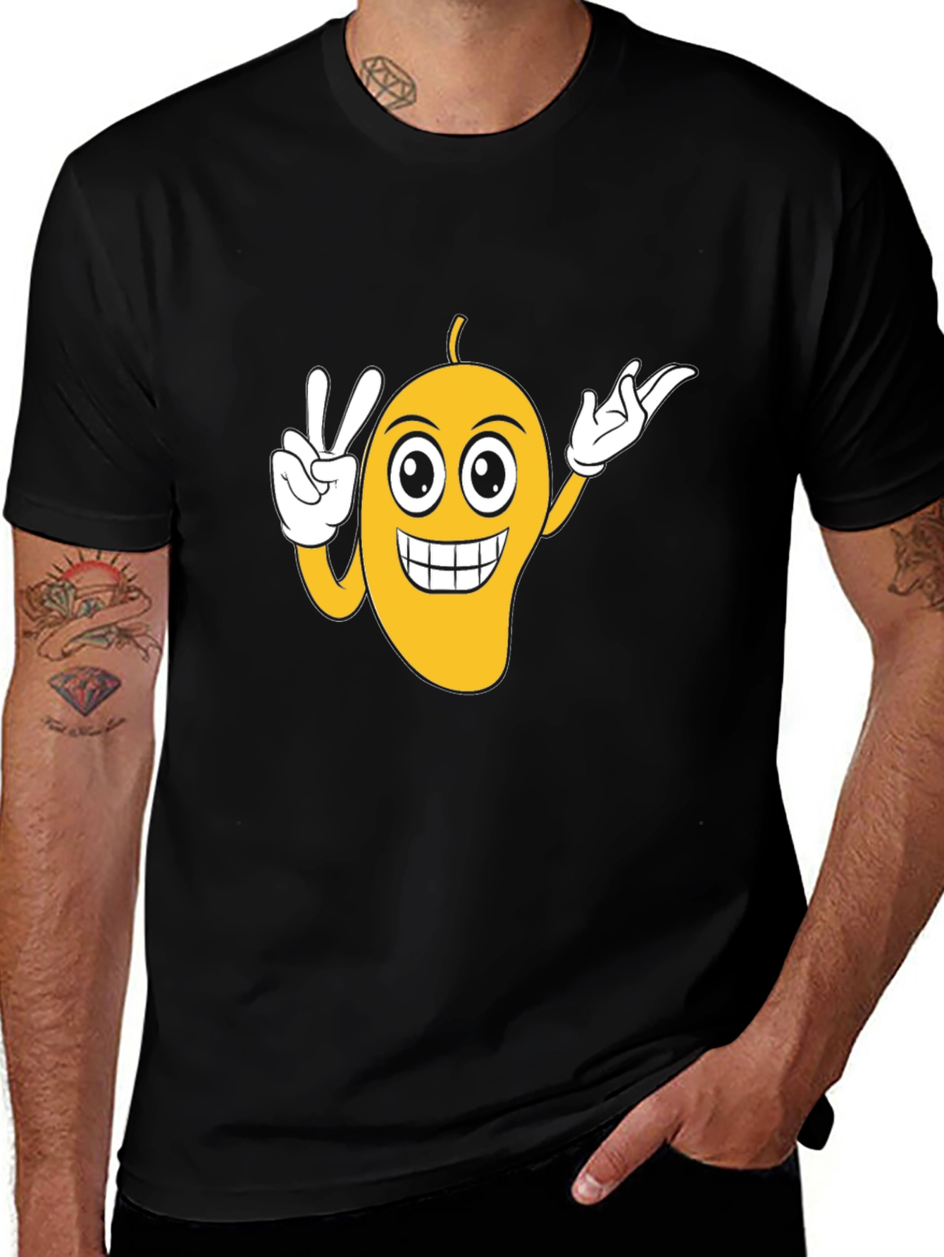 Funny Mango Cartoon T-Shirt