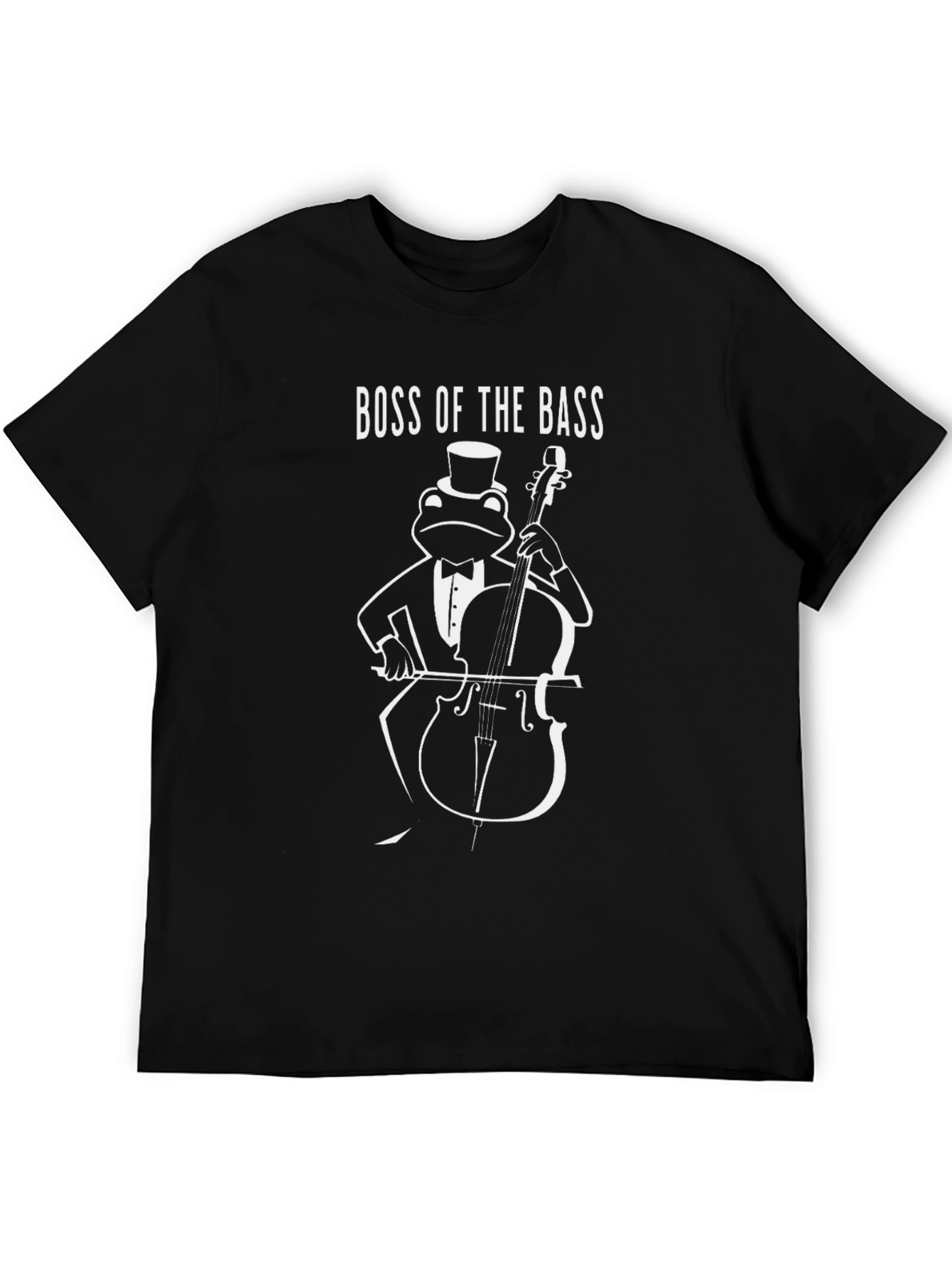 Boss of the Bass Black Graphic Tee