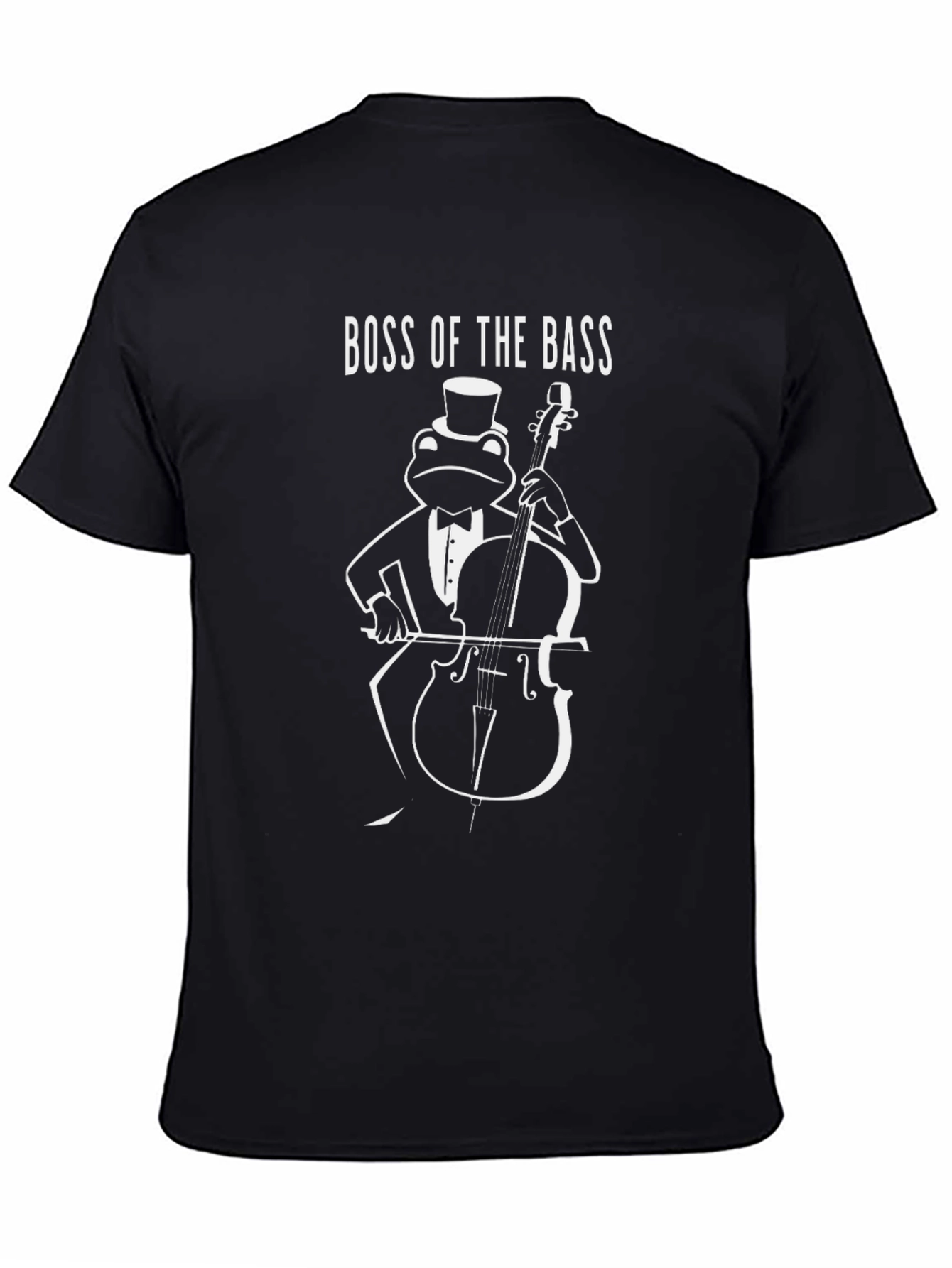 Boss of the Bass Black Graphic Tee