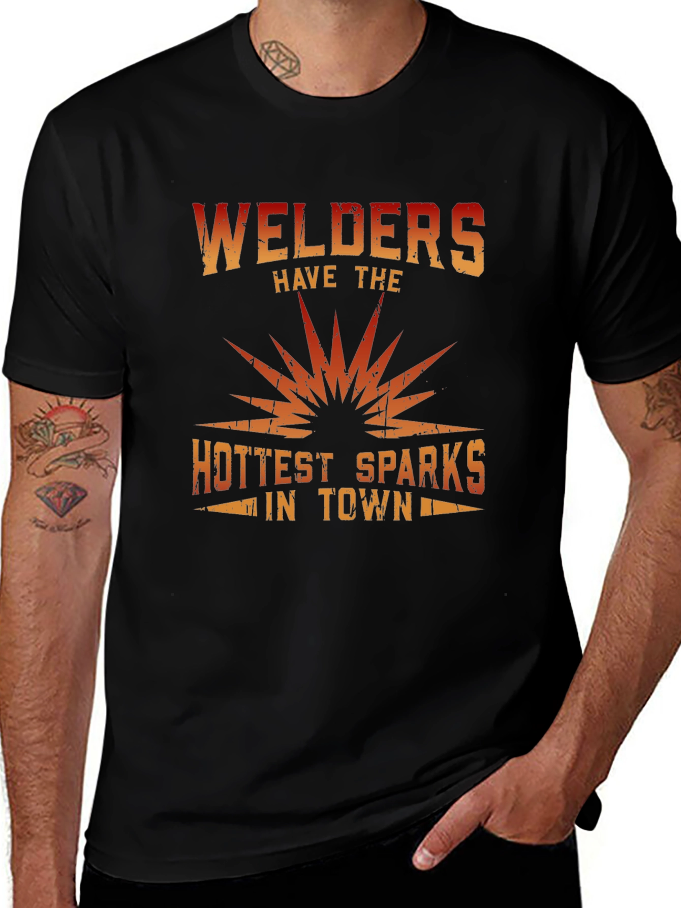Welders Hottest Sparks T-Shirt
