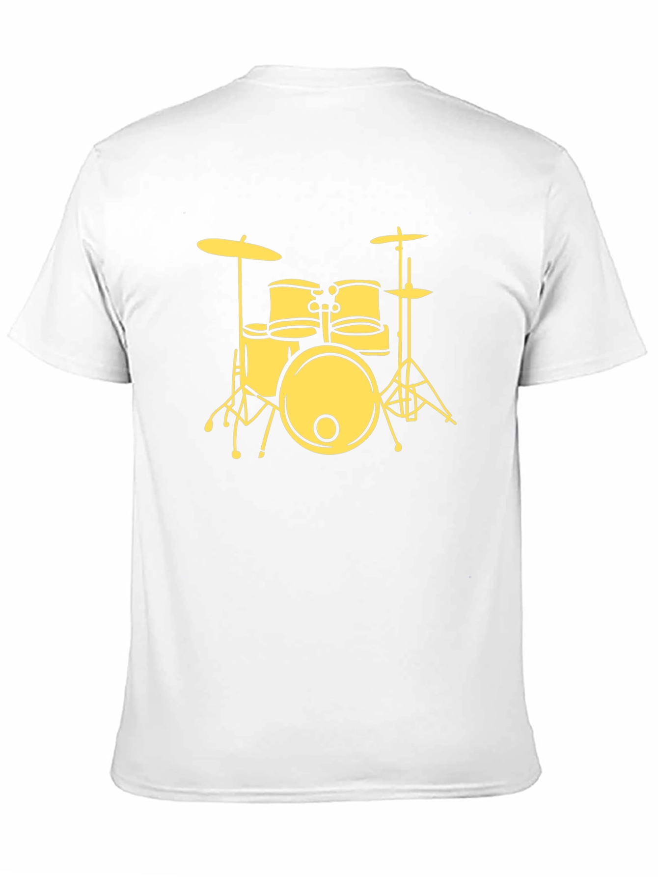 Drum Kit Graphic Tee - Black