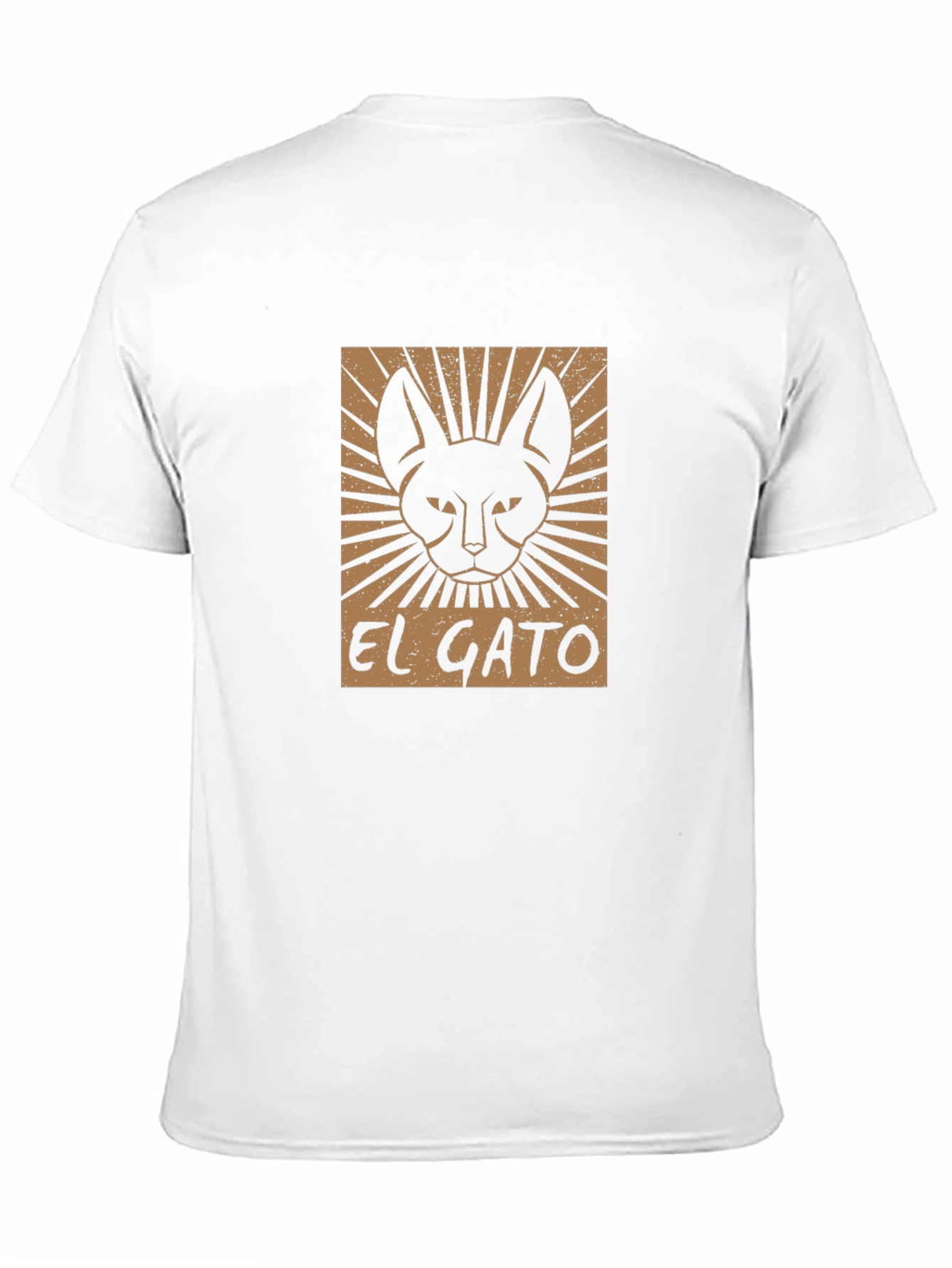 El Gato Graphic Tee - Retro Cat Lover T-Shirt