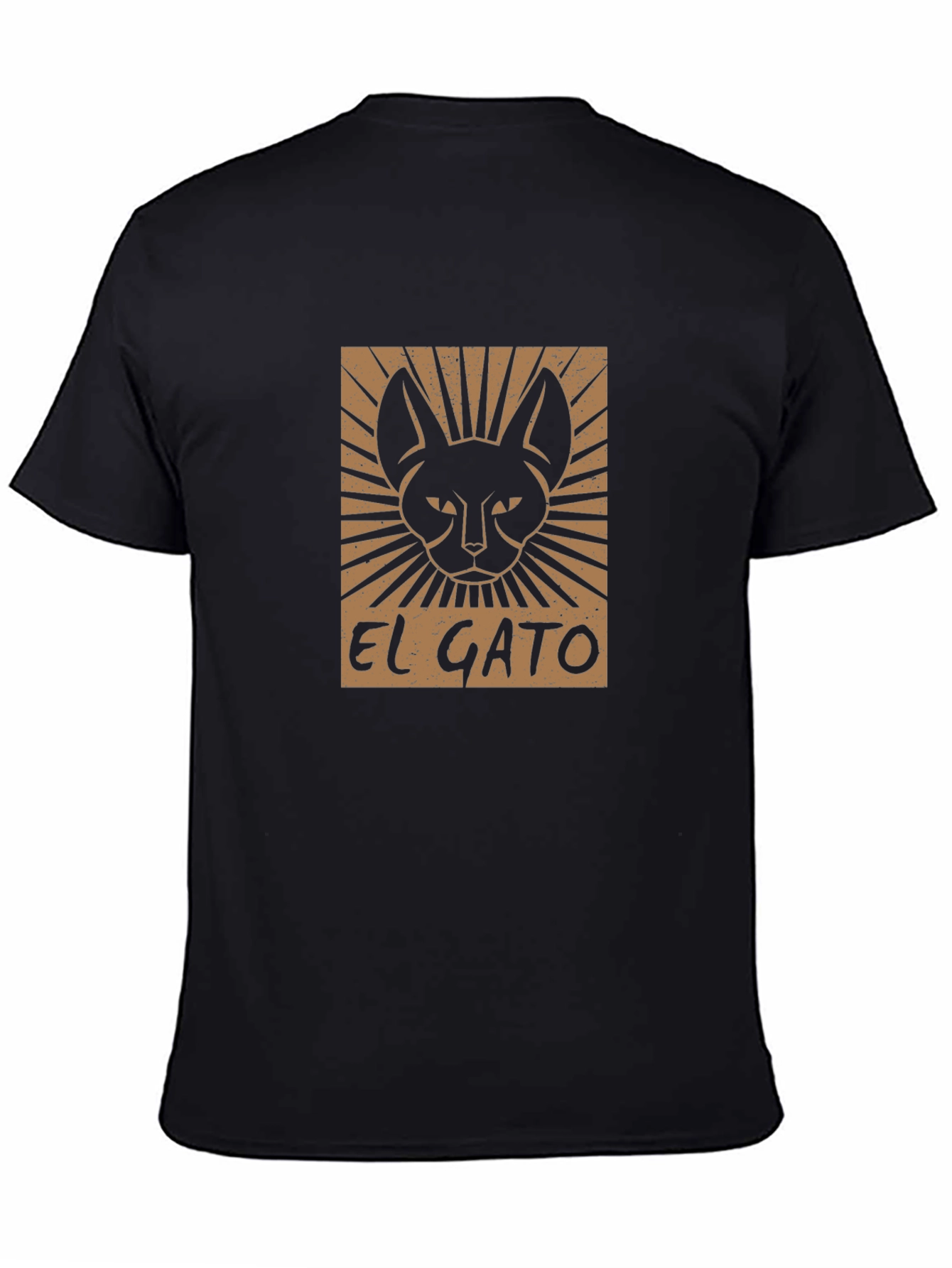 El Gato Graphic Tee - Retro Cat Lover T-Shirt