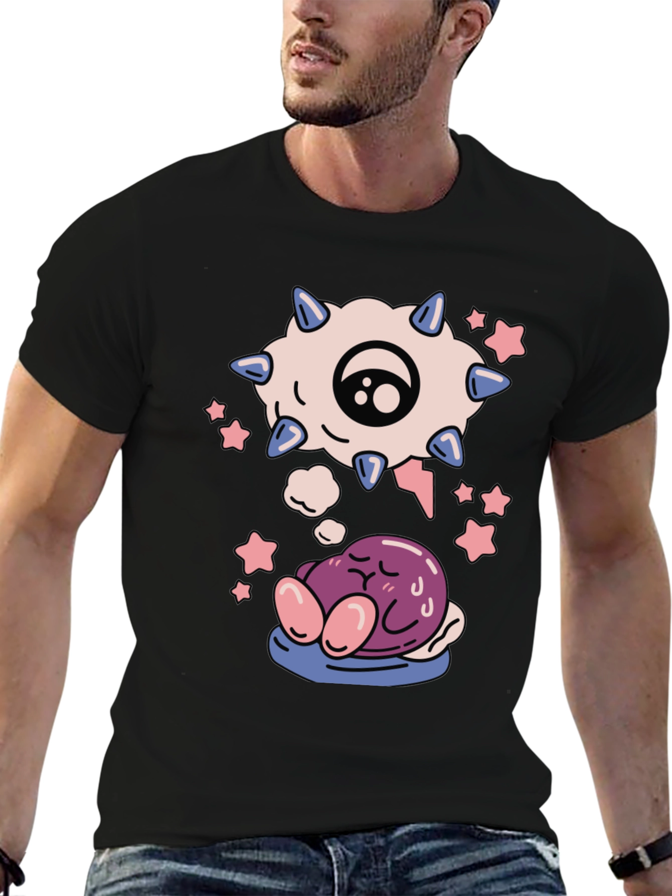 Kirby Dream Land T-Shirt - Black
