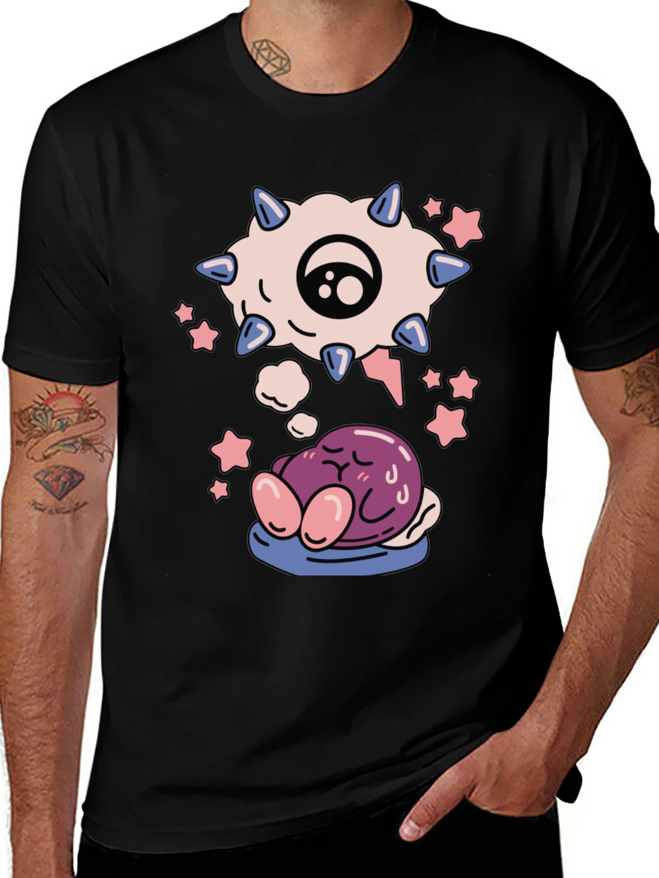 Kirby Dream Land T-Shirt - Black