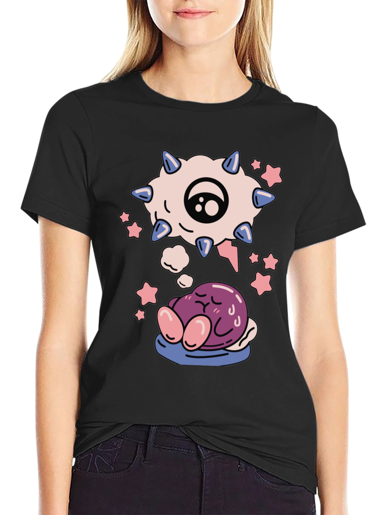 Kirby Dream Land T-Shirt - Black