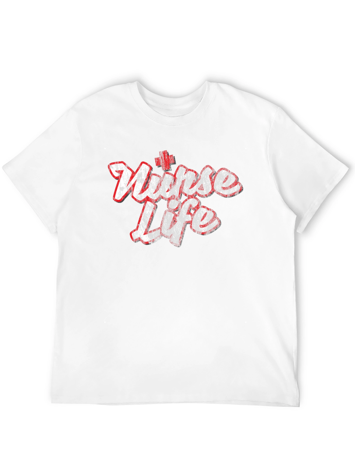 Nurse Life Graphic T-Shirt - Black
