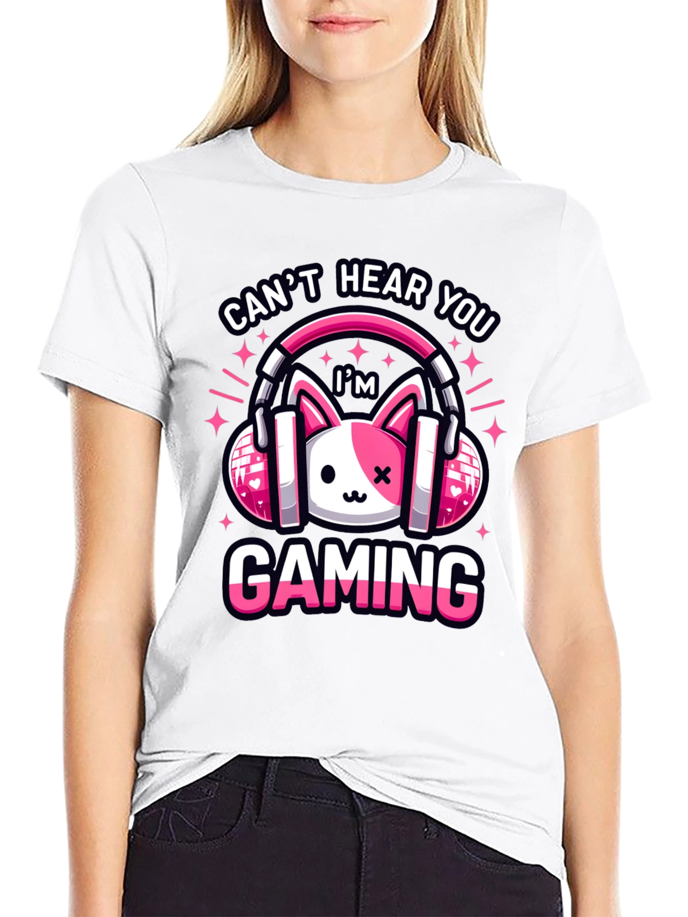 Gaming T-Shirt: Cant Hear You Gamer Tee