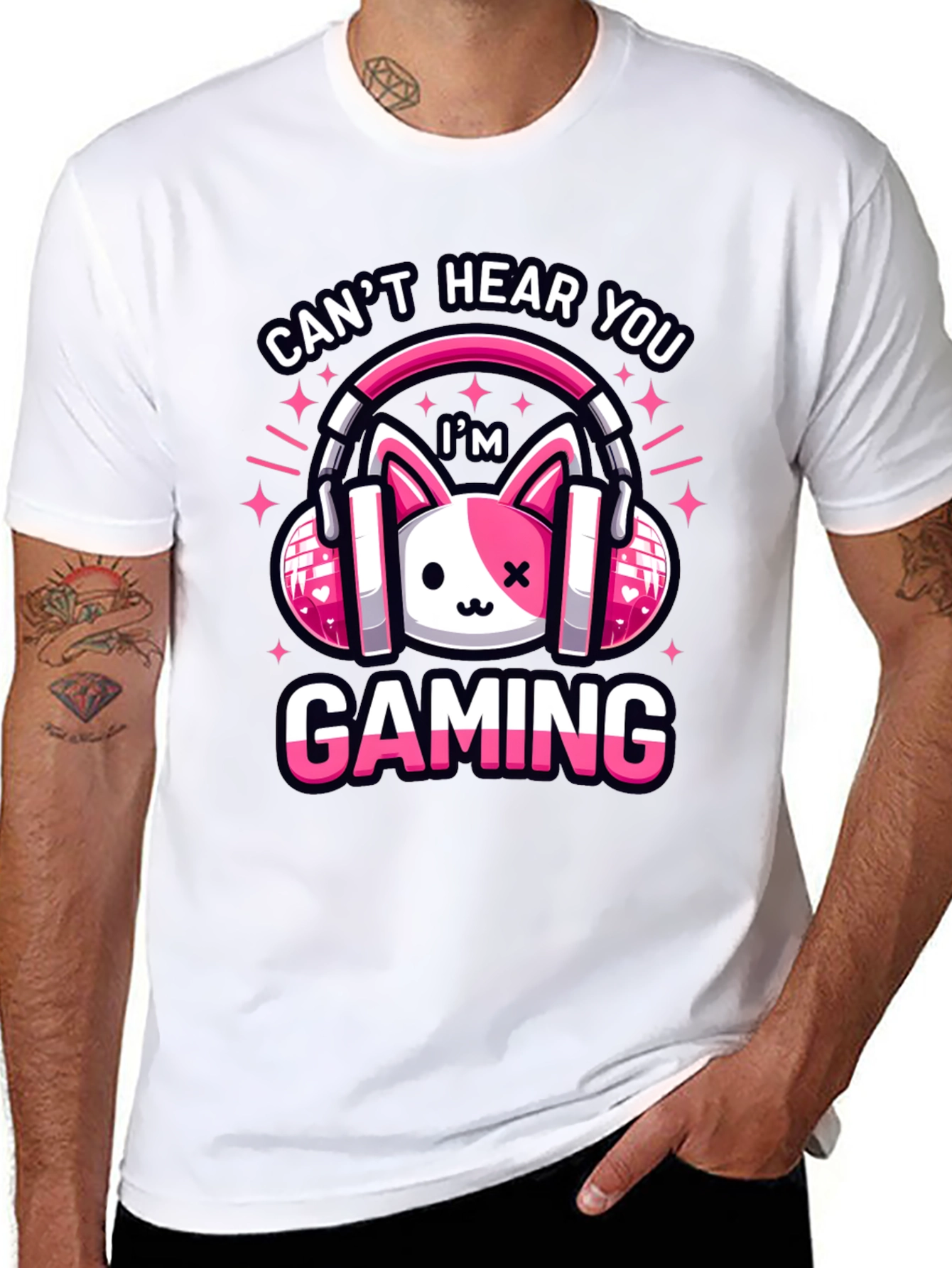 Gaming T-Shirt: Cant Hear You Gamer Tee