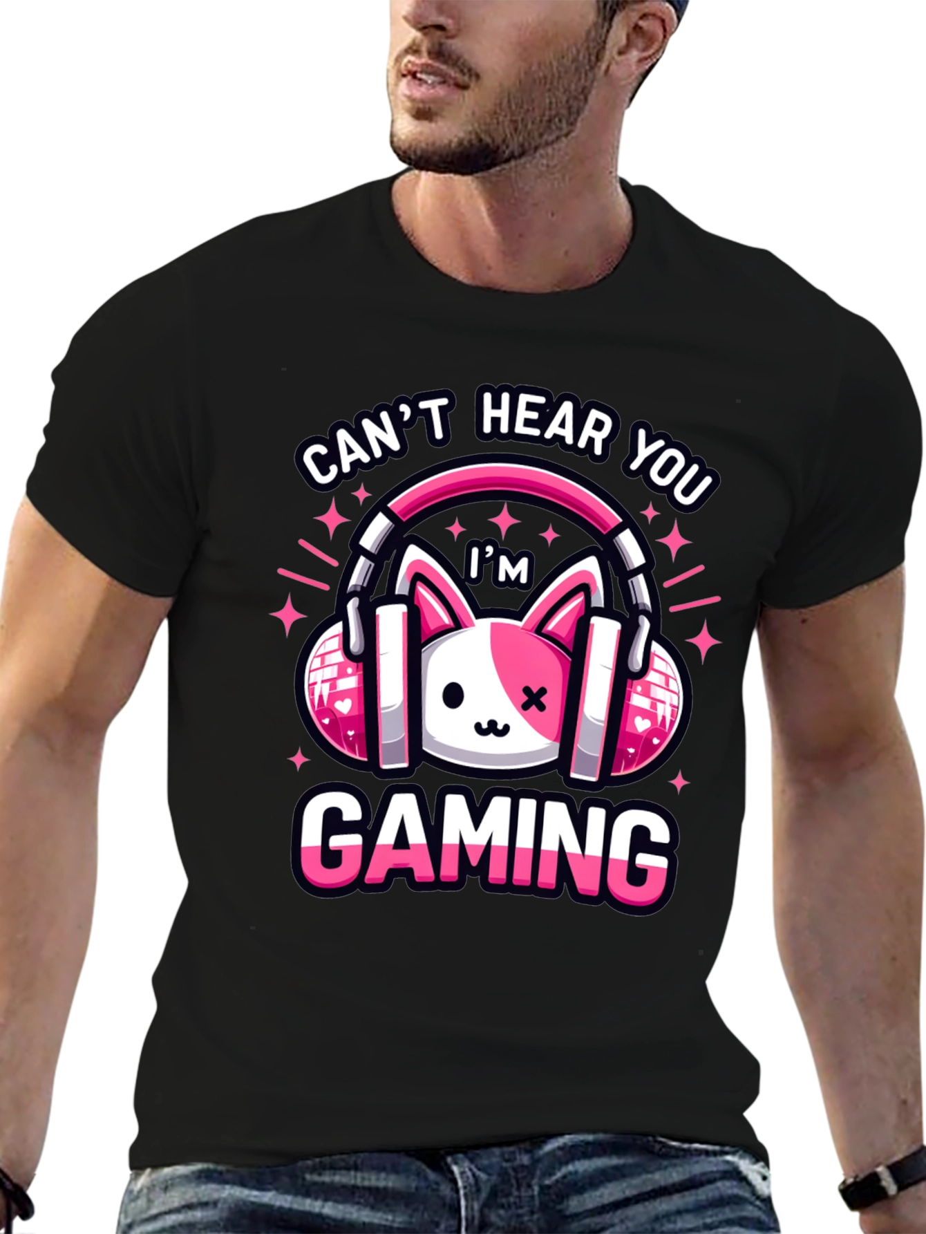 Gaming T-Shirt: Cant Hear You Gamer Tee