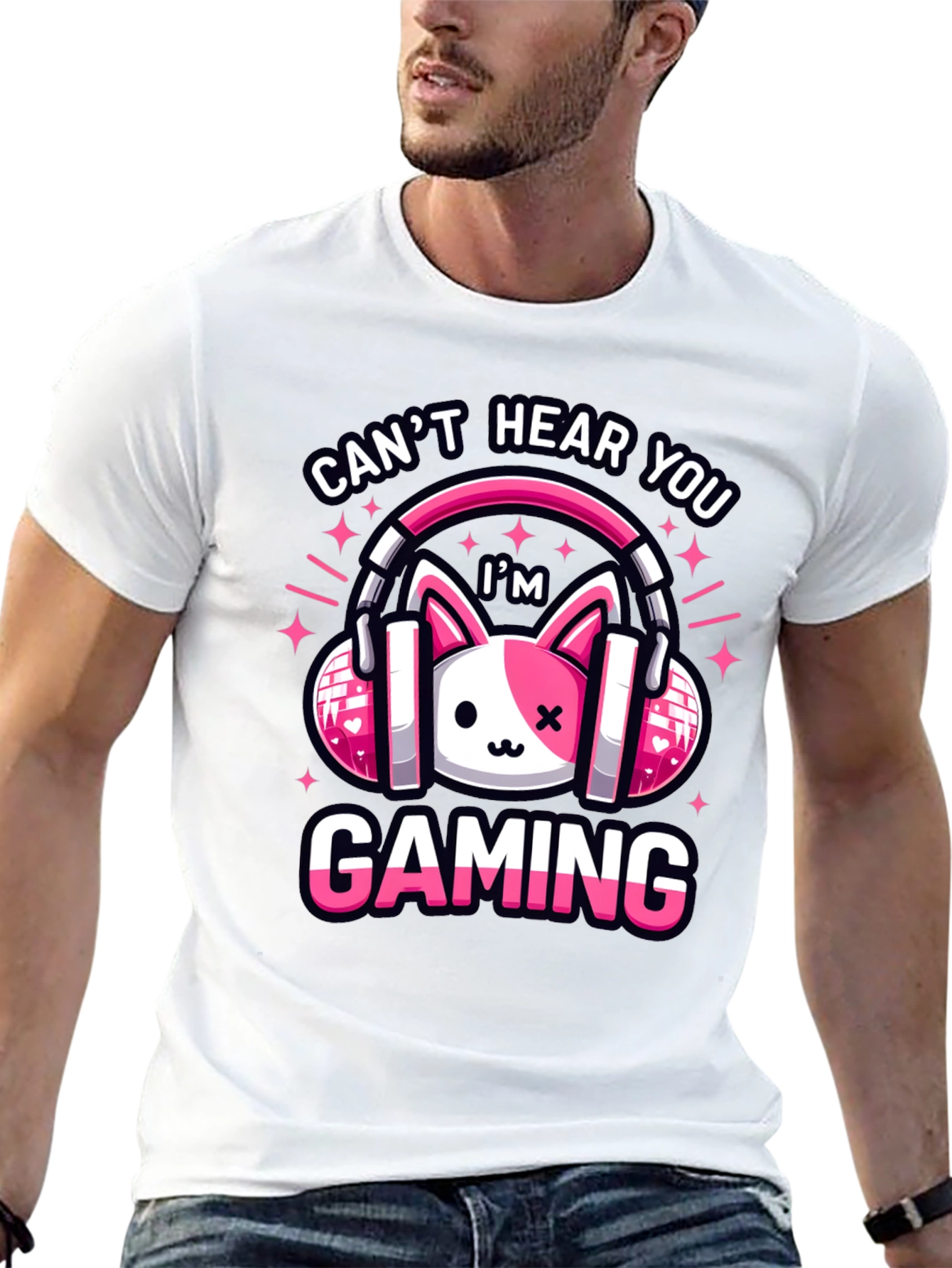 Gaming T-Shirt: Cant Hear You Gamer Tee