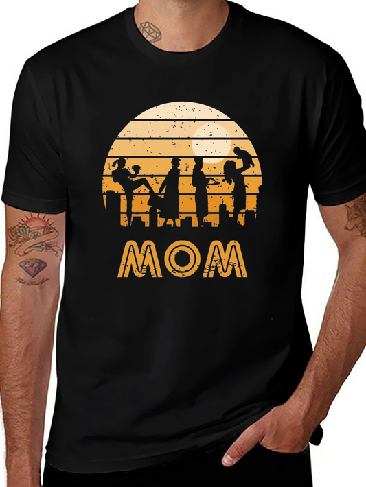 Cool Mom Graphic T-Shirt - Black