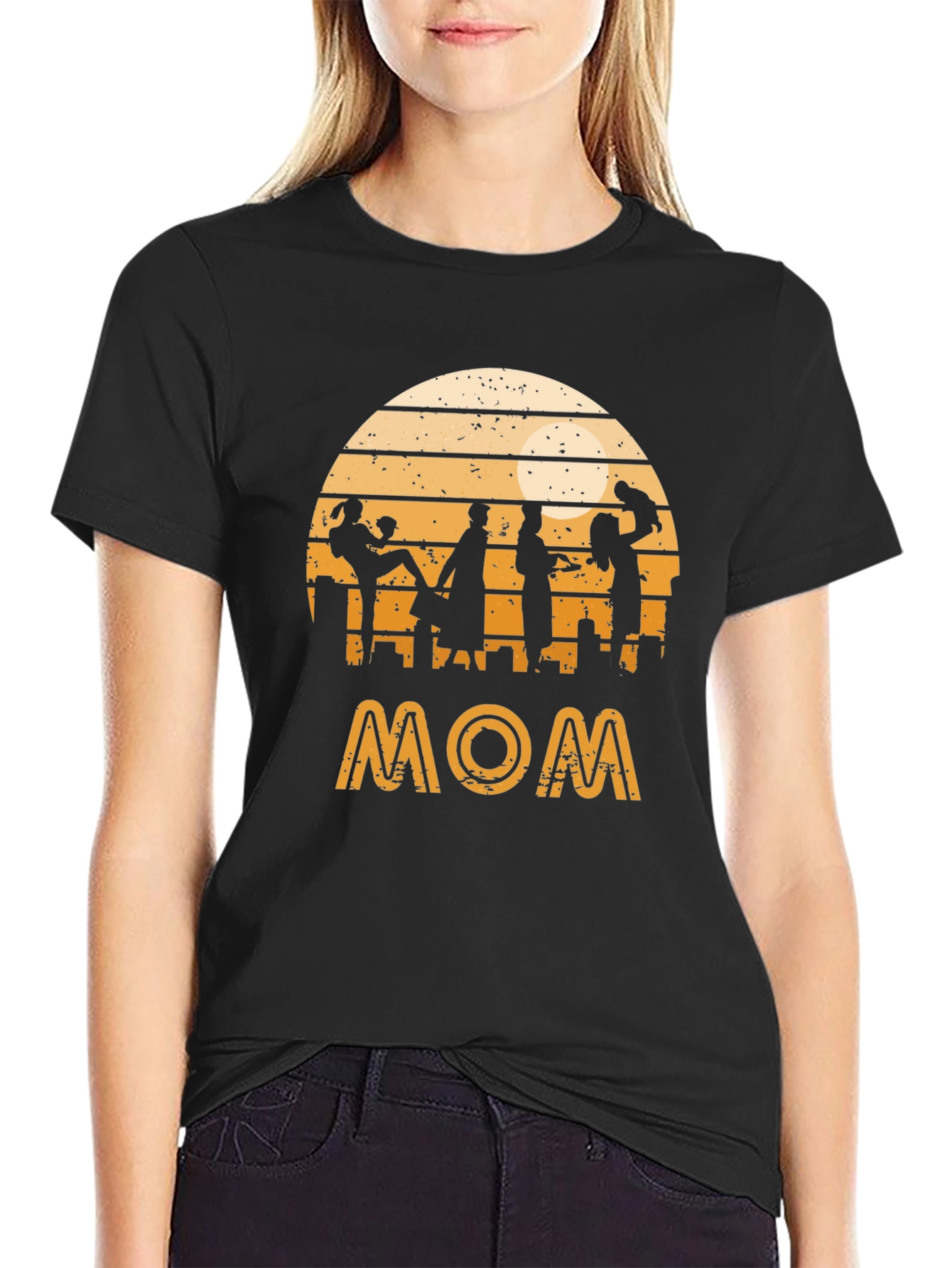 Cool Mom Graphic T-Shirt - Black