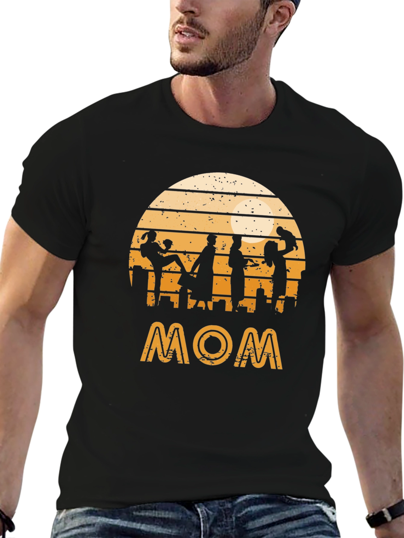 Cool Mom Graphic T-Shirt - Black