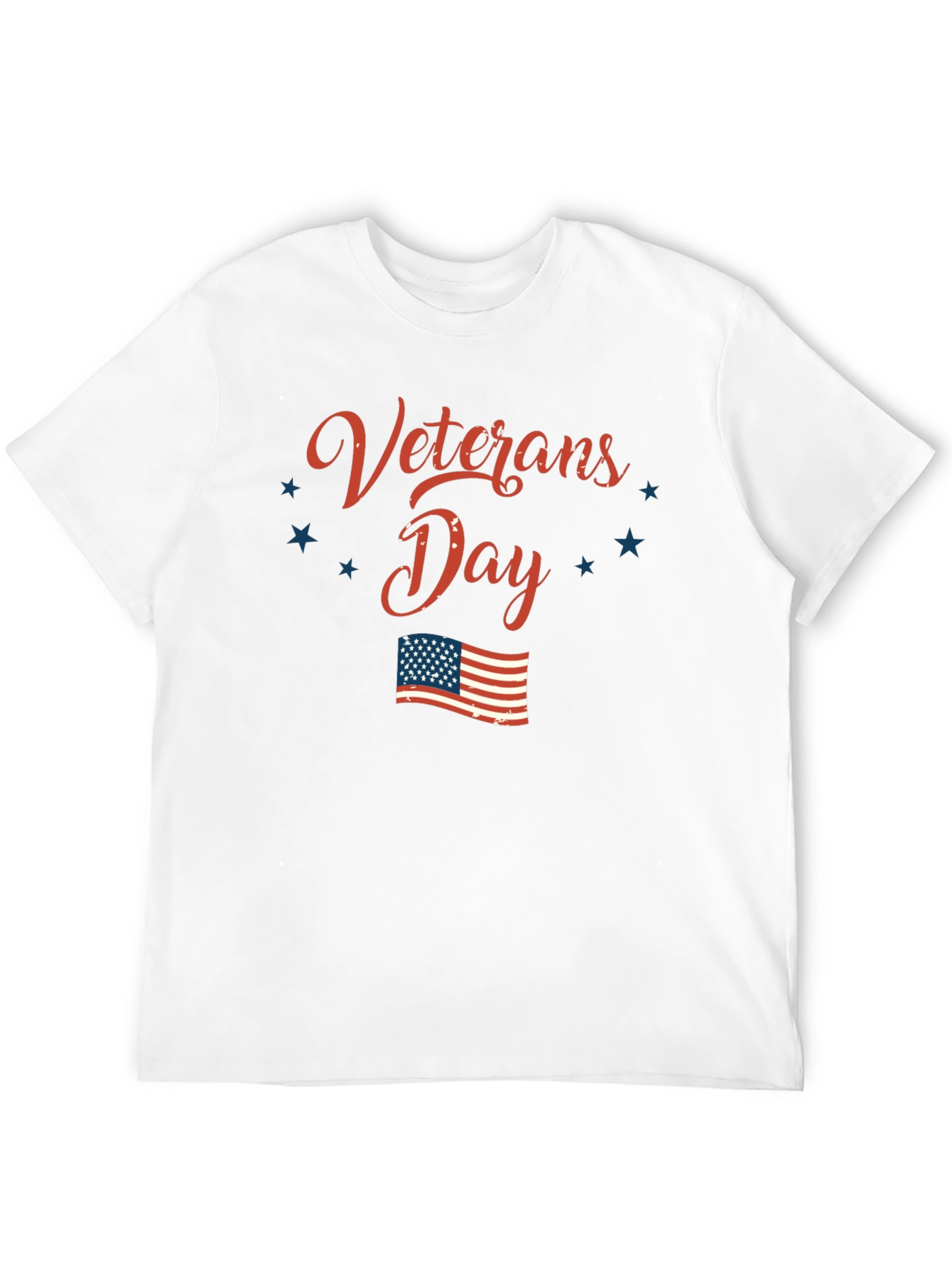 Veterans Day Black Graphic T-Shirt