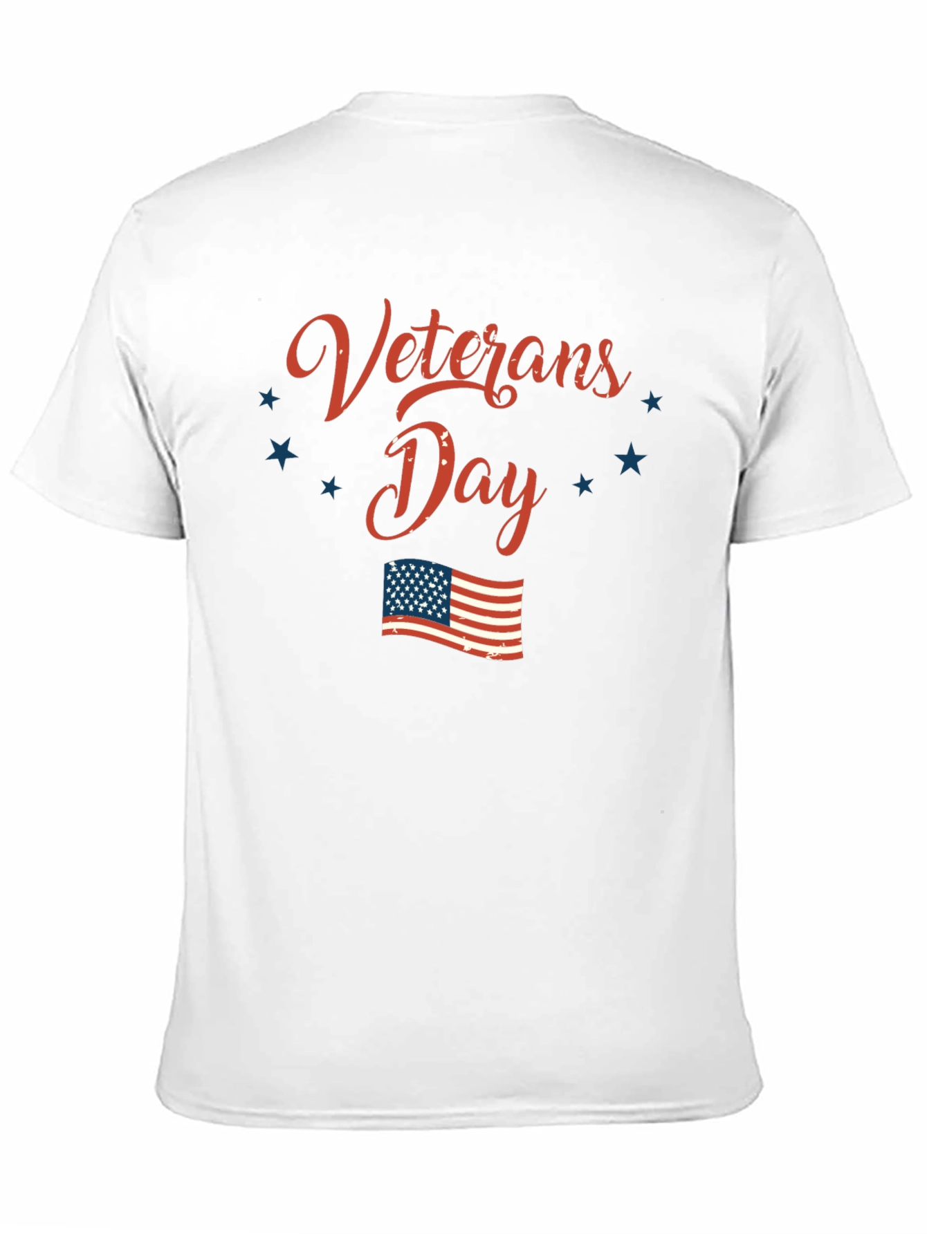 Veterans Day Black Graphic T-Shirt