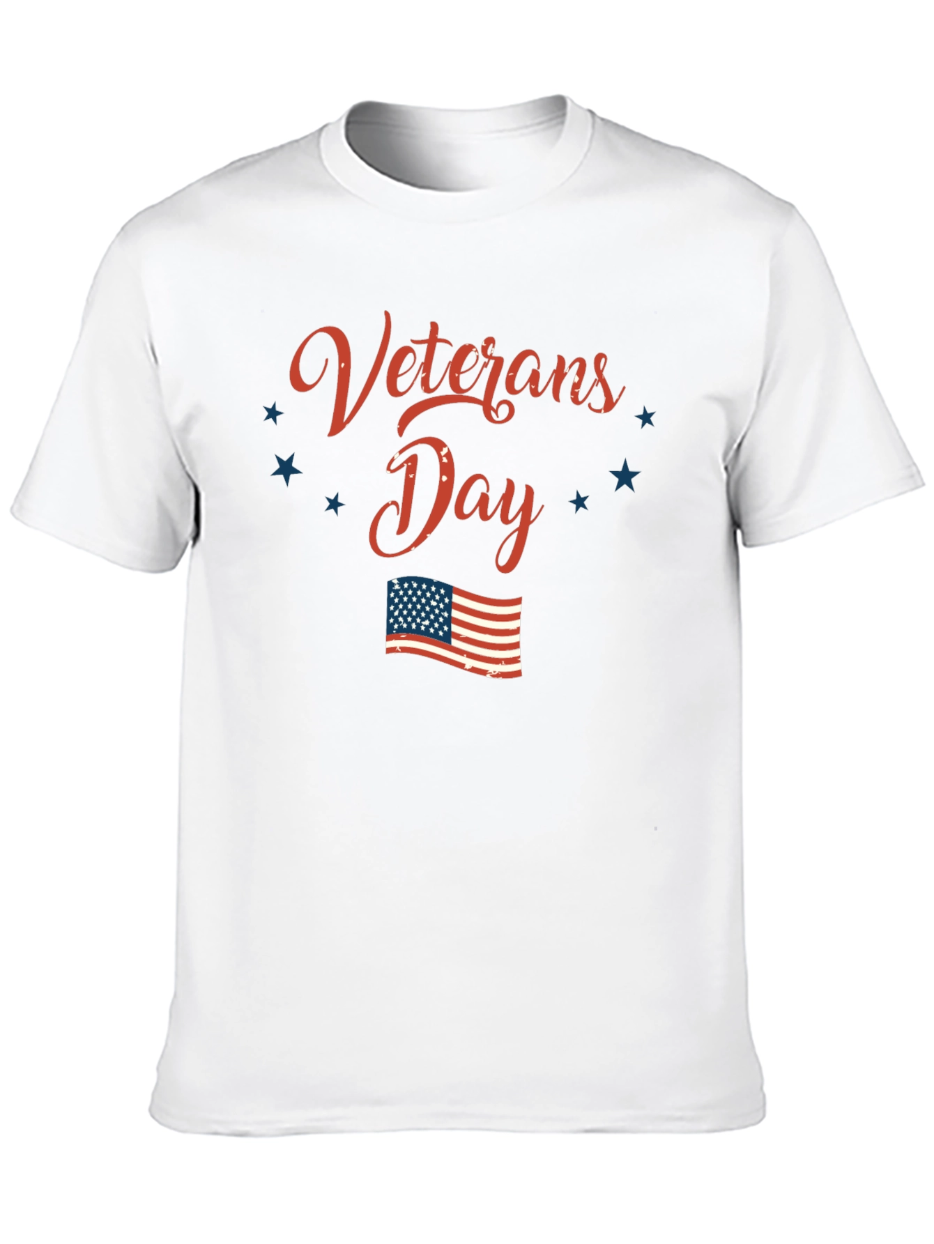 Veterans Day Black Graphic T-Shirt