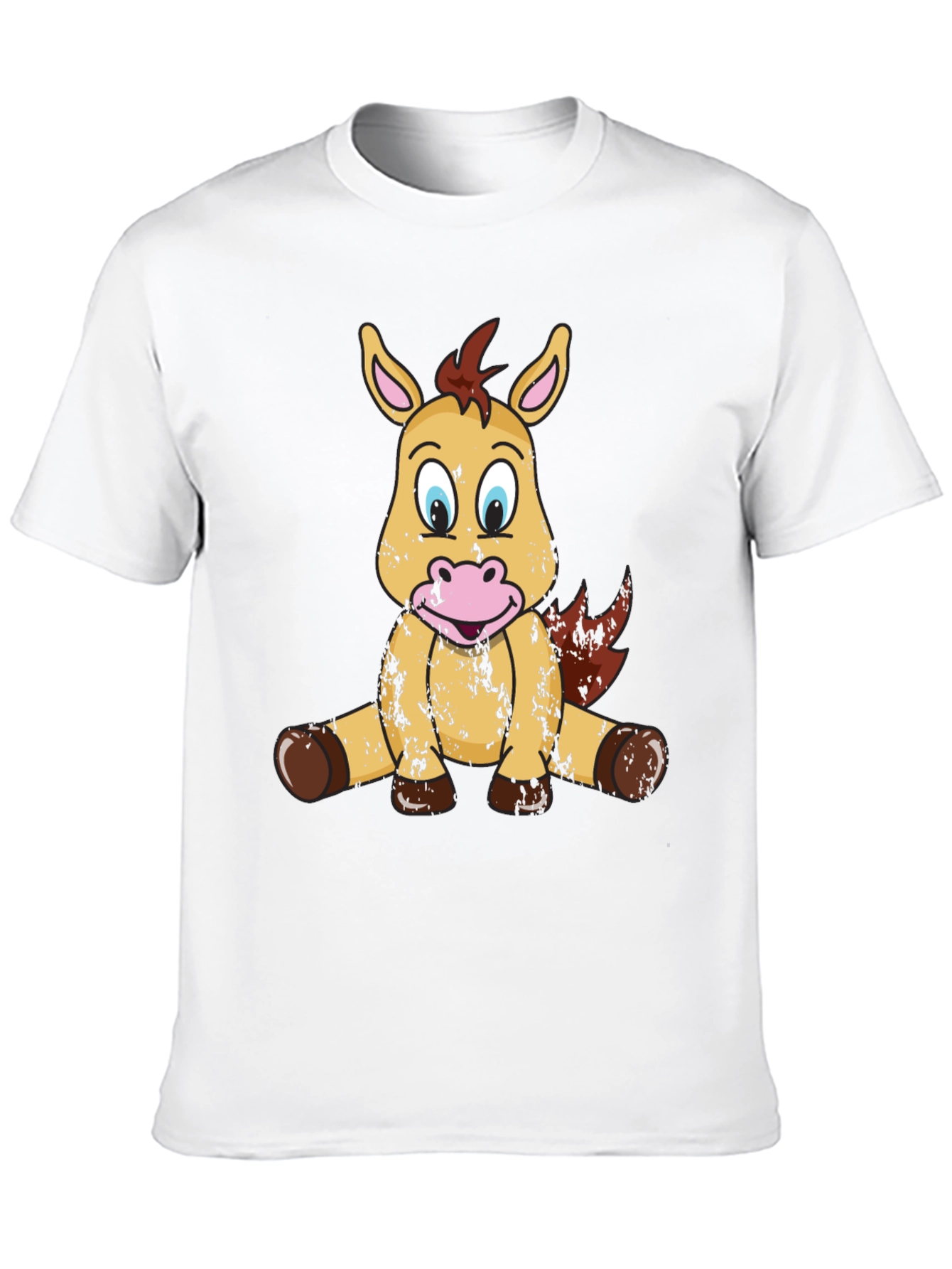 Cute Cartoon Horse T-Shirt