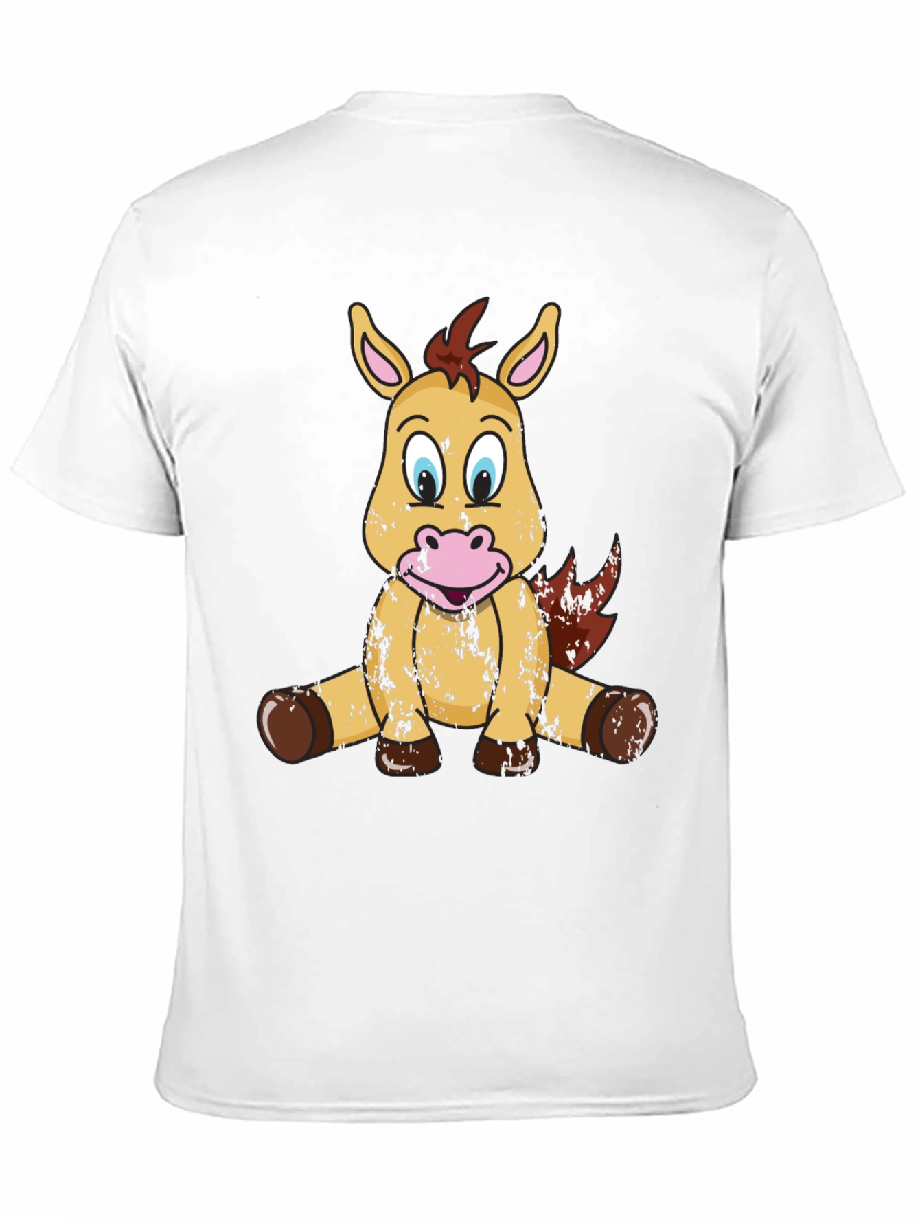 Cute Cartoon Horse T-Shirt