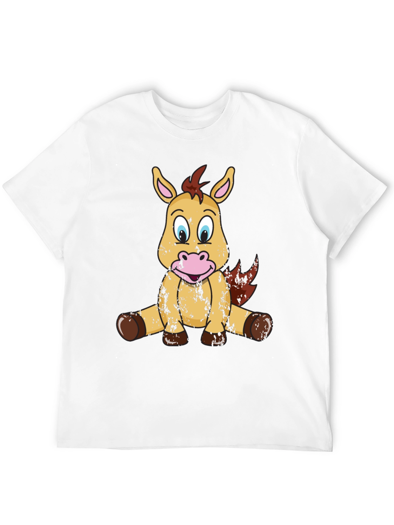 Cute Cartoon Horse T-Shirt