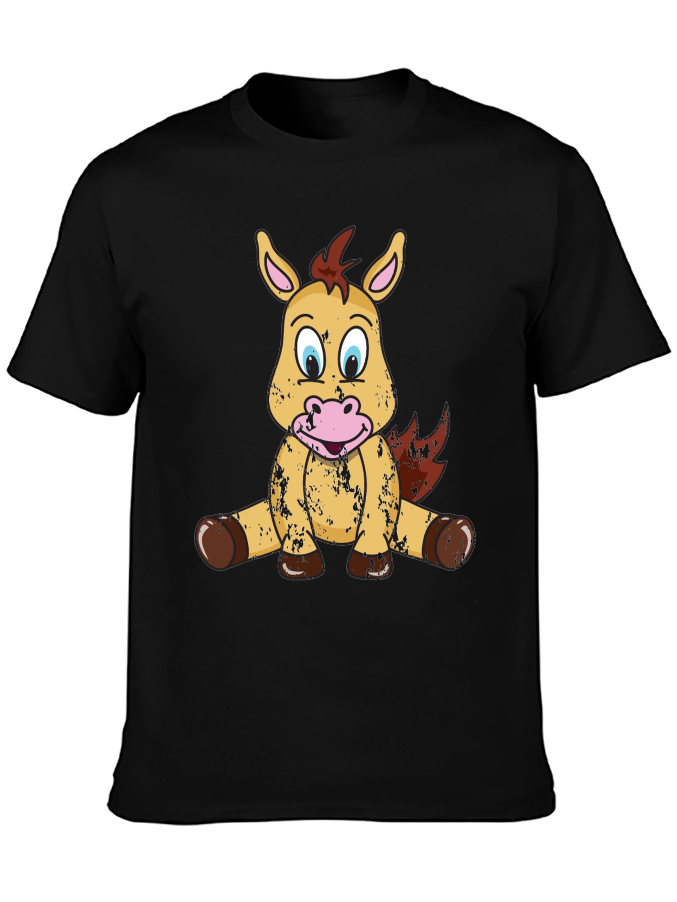 Cute Cartoon Horse T-Shirt