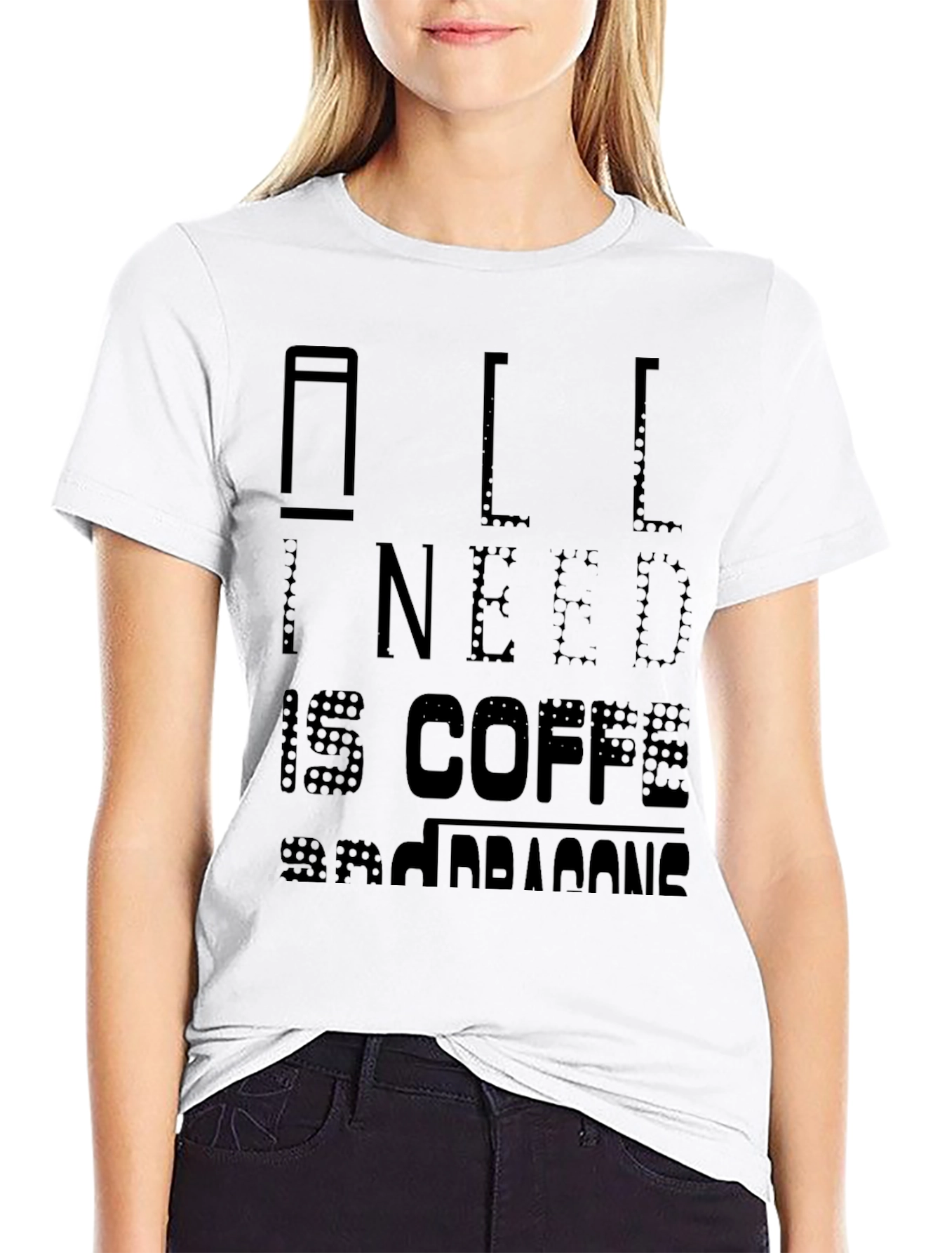 All I Need Is Coffee Mens Graphic Tee