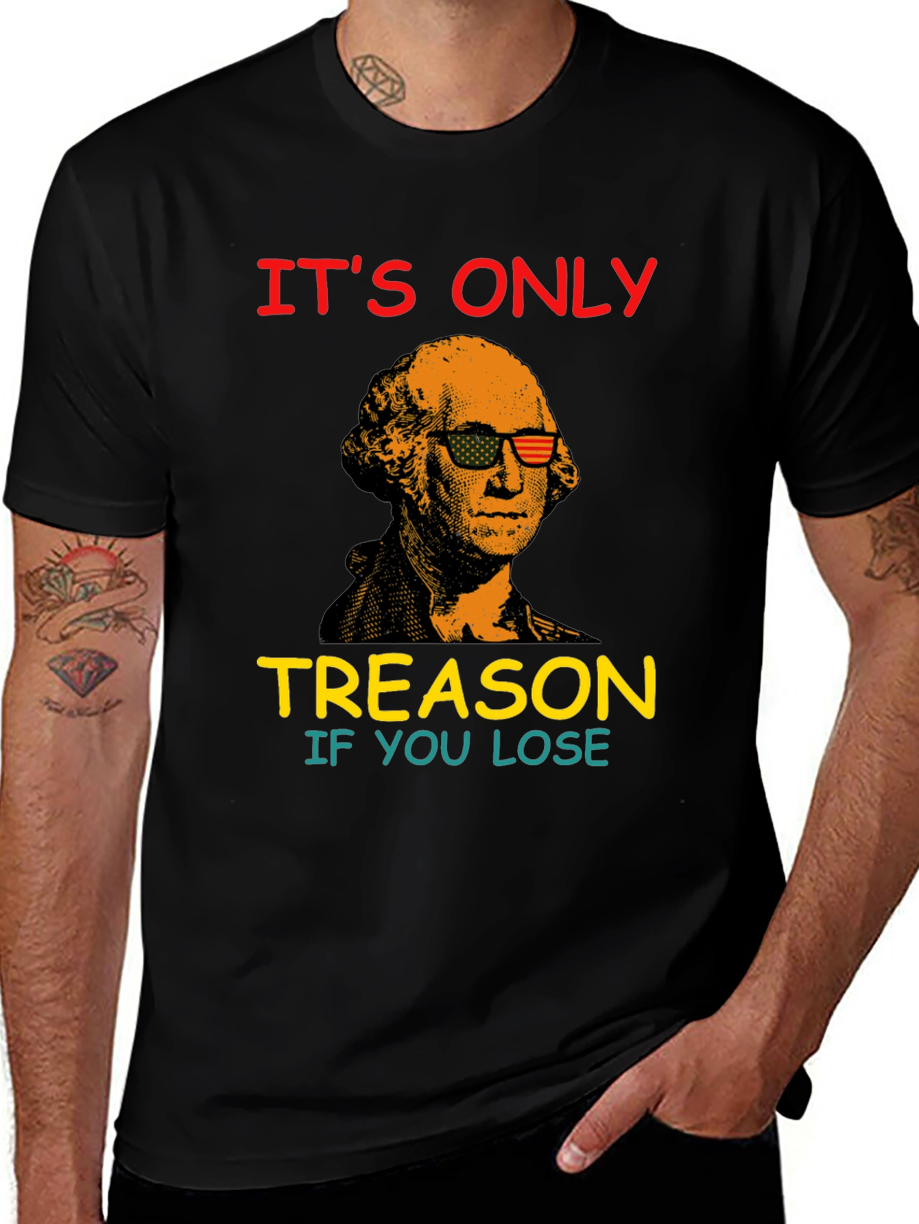 Funny George Washington Treason T-Shirt