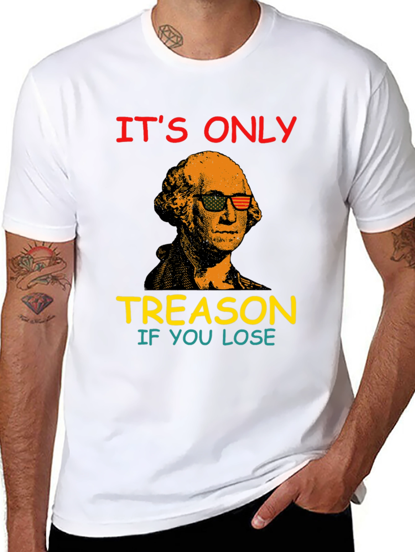 Funny George Washington Treason T-Shirt