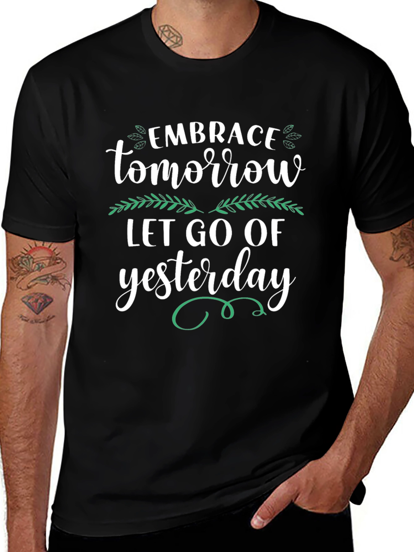 Embrace Tomorrow Graphic T-Shirt