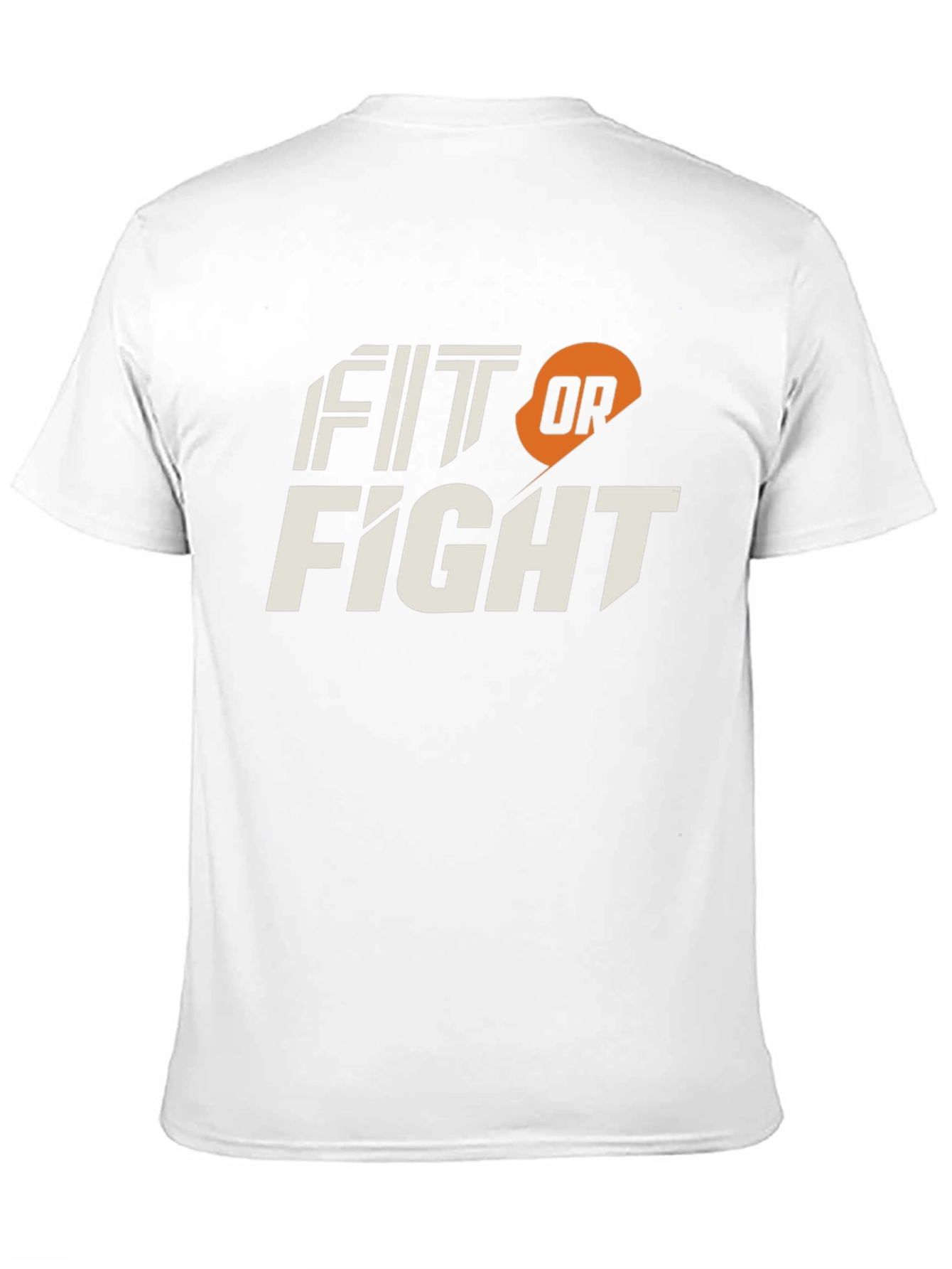 Fit or Fight Black Graphic Tee