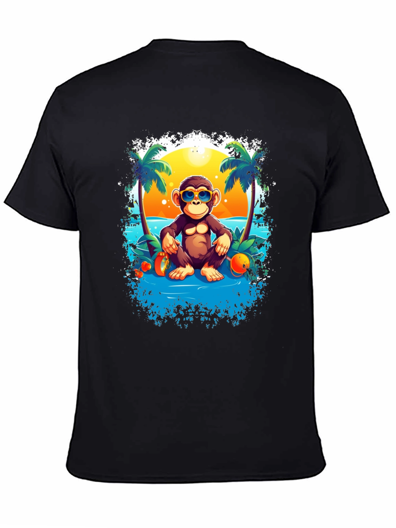 Monkey Beach T-Shirt - Island Life Style