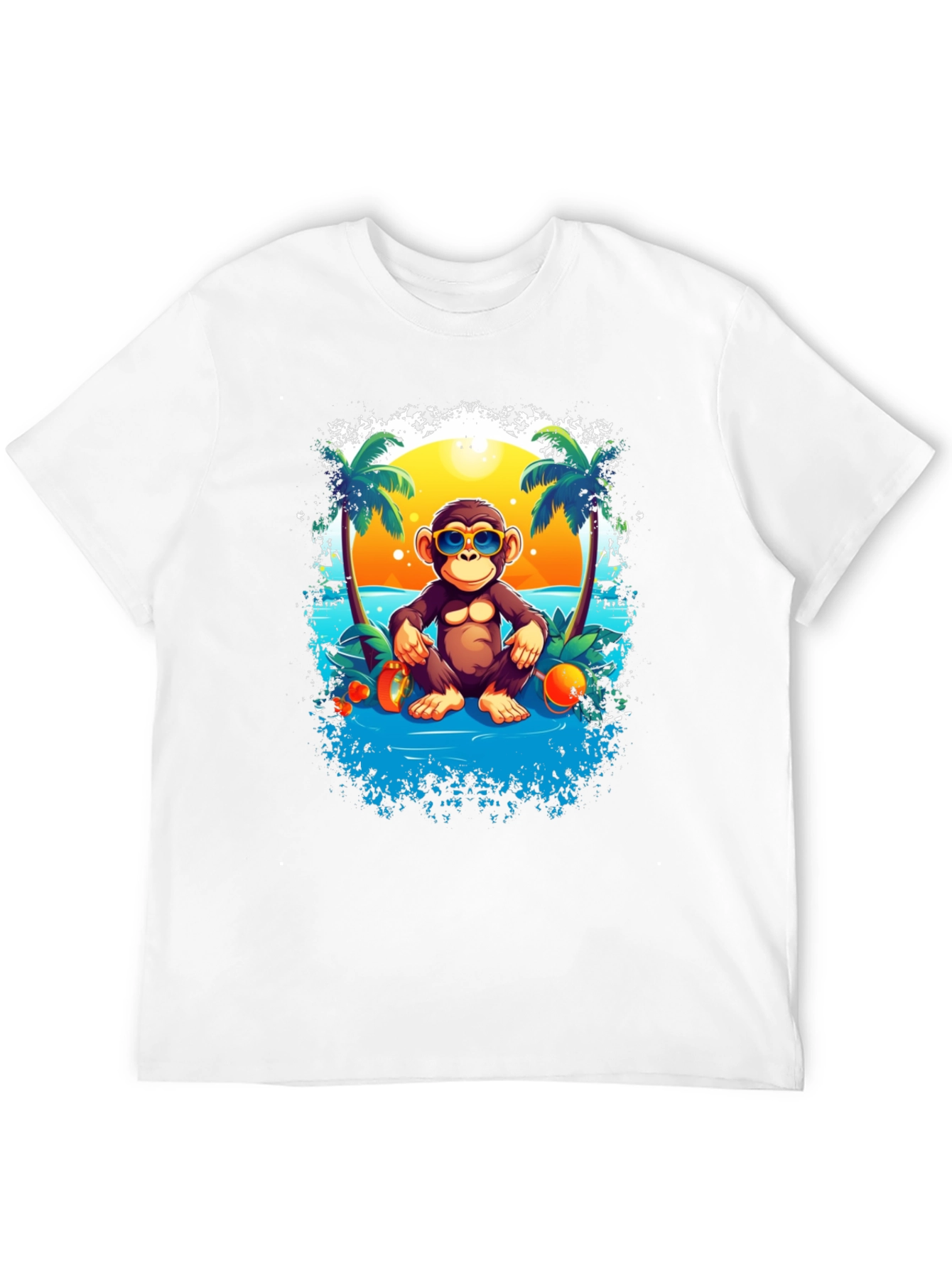 Monkey Beach T-Shirt - Island Life Style