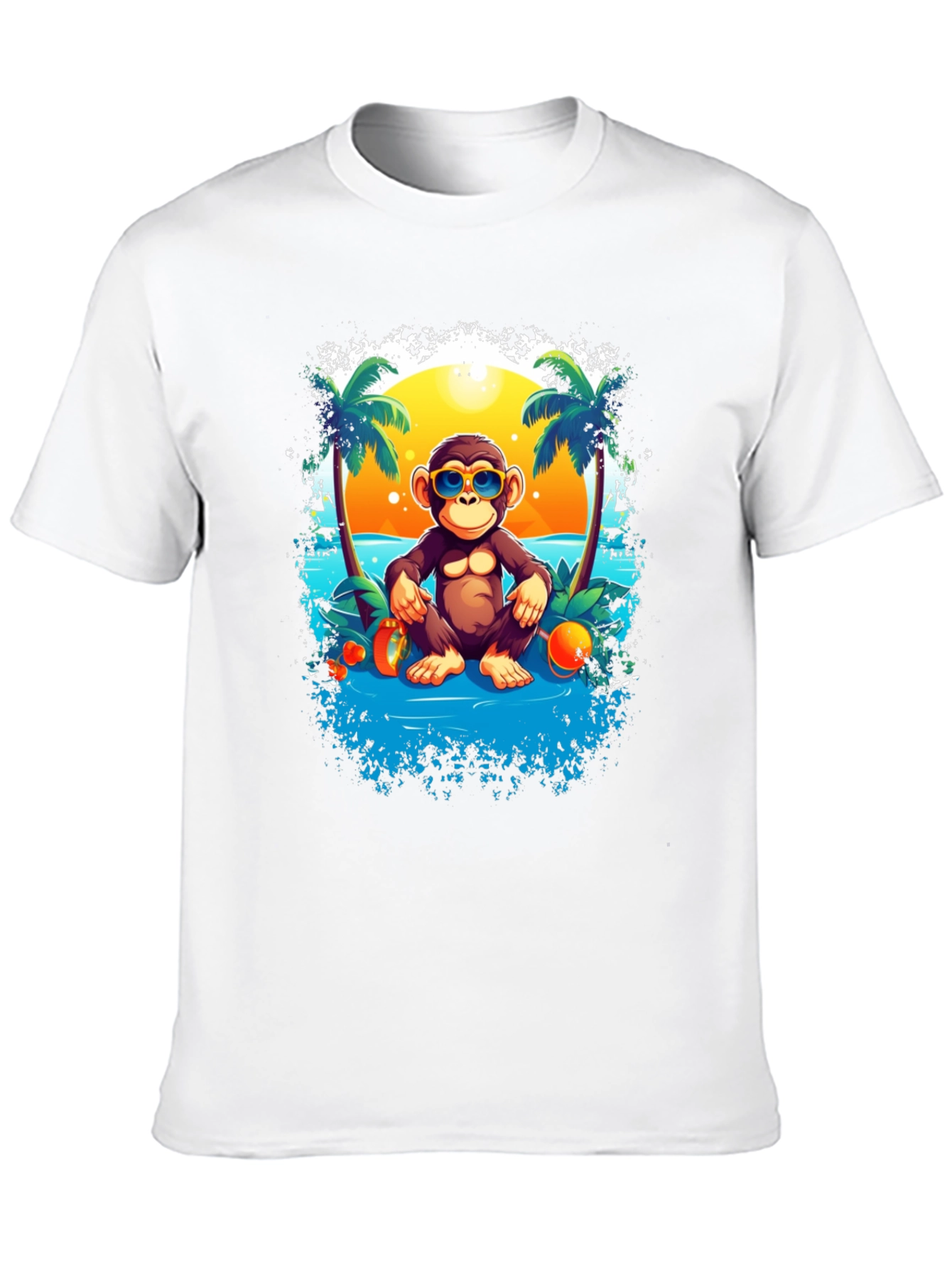 Monkey Beach T-Shirt - Island Life Style