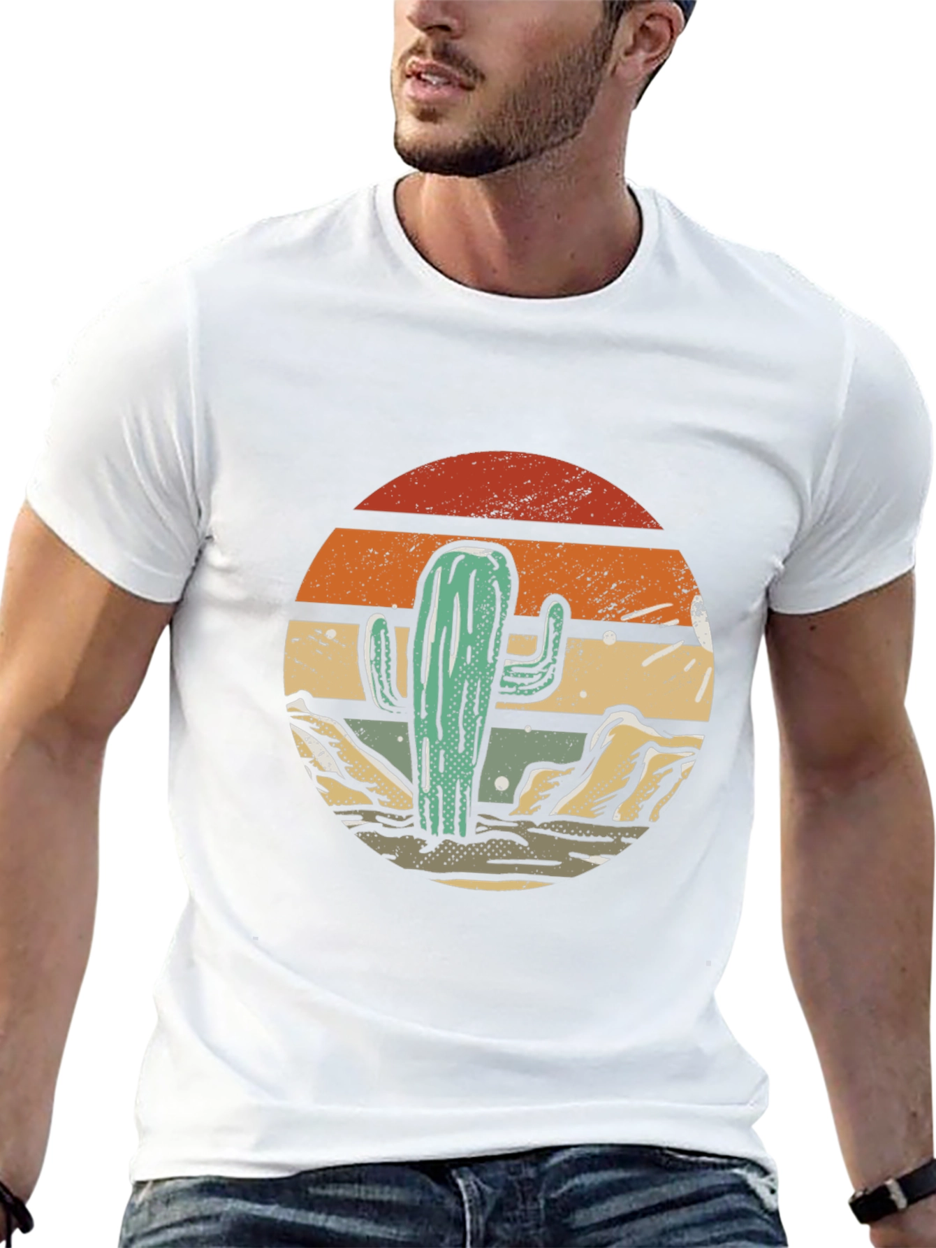 Retro Cactus Desert T-Shirt