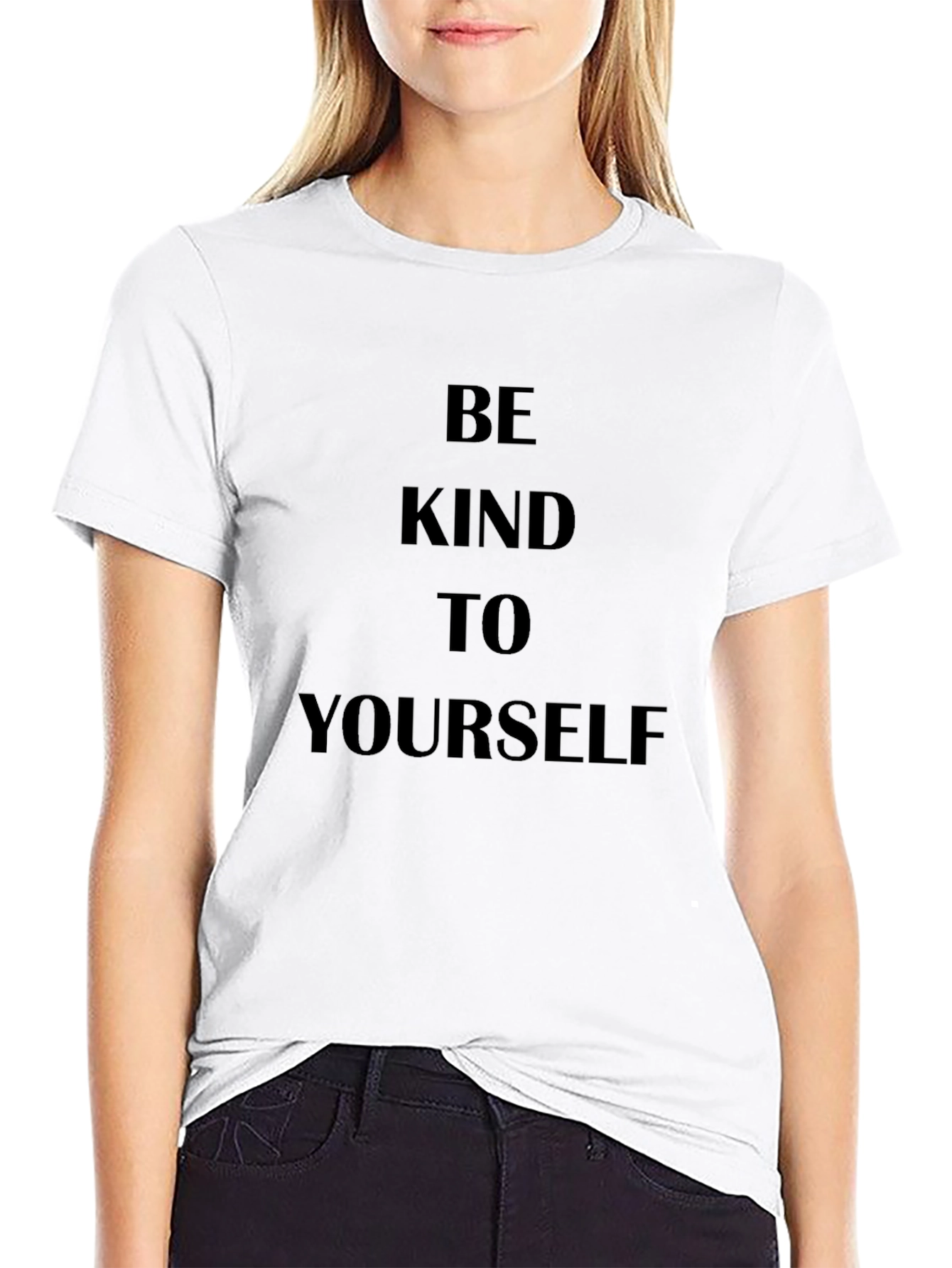 Be Kind To Yourself Black T-Shirt