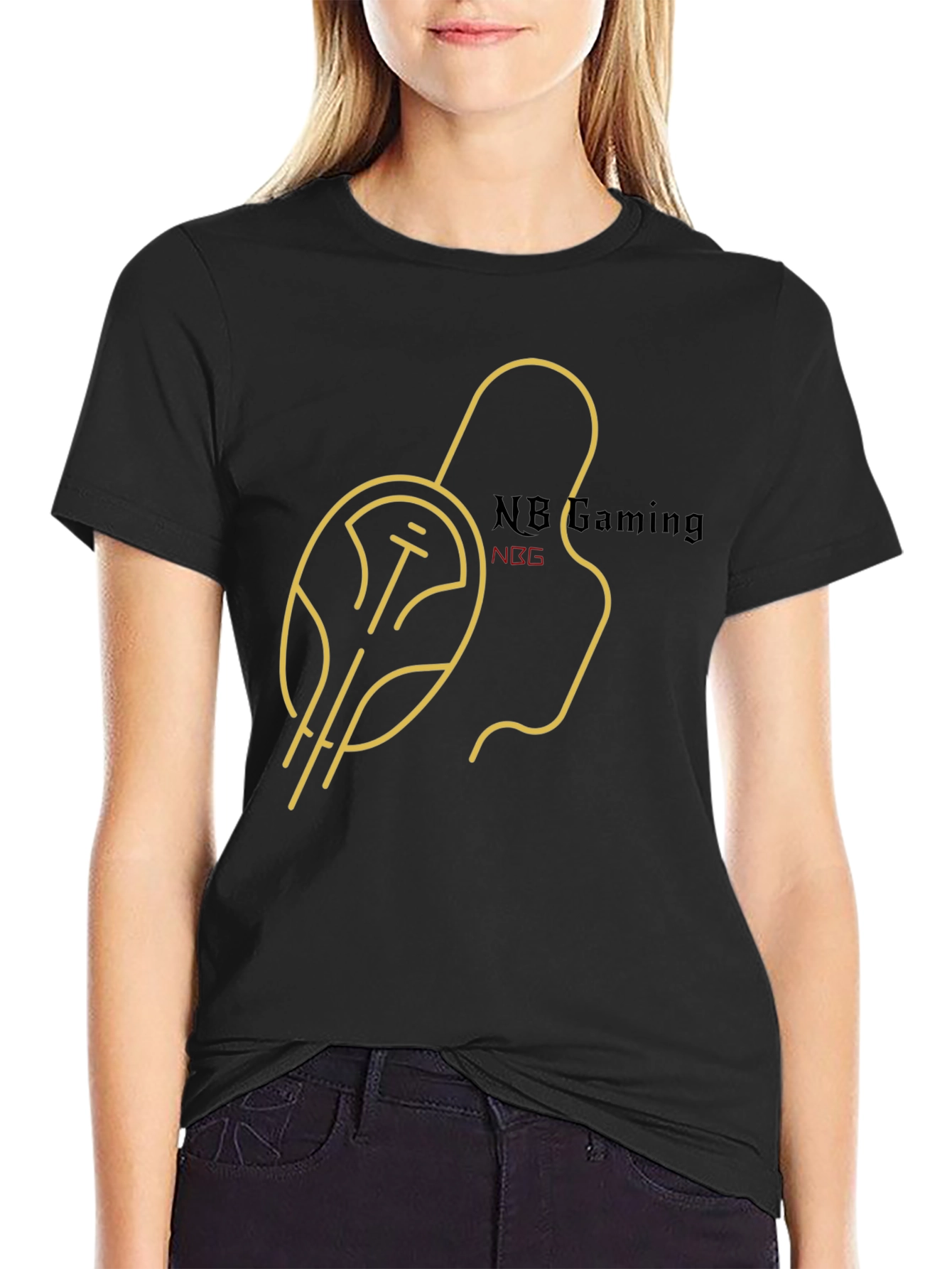 NB Gaming Black Graphic Tee