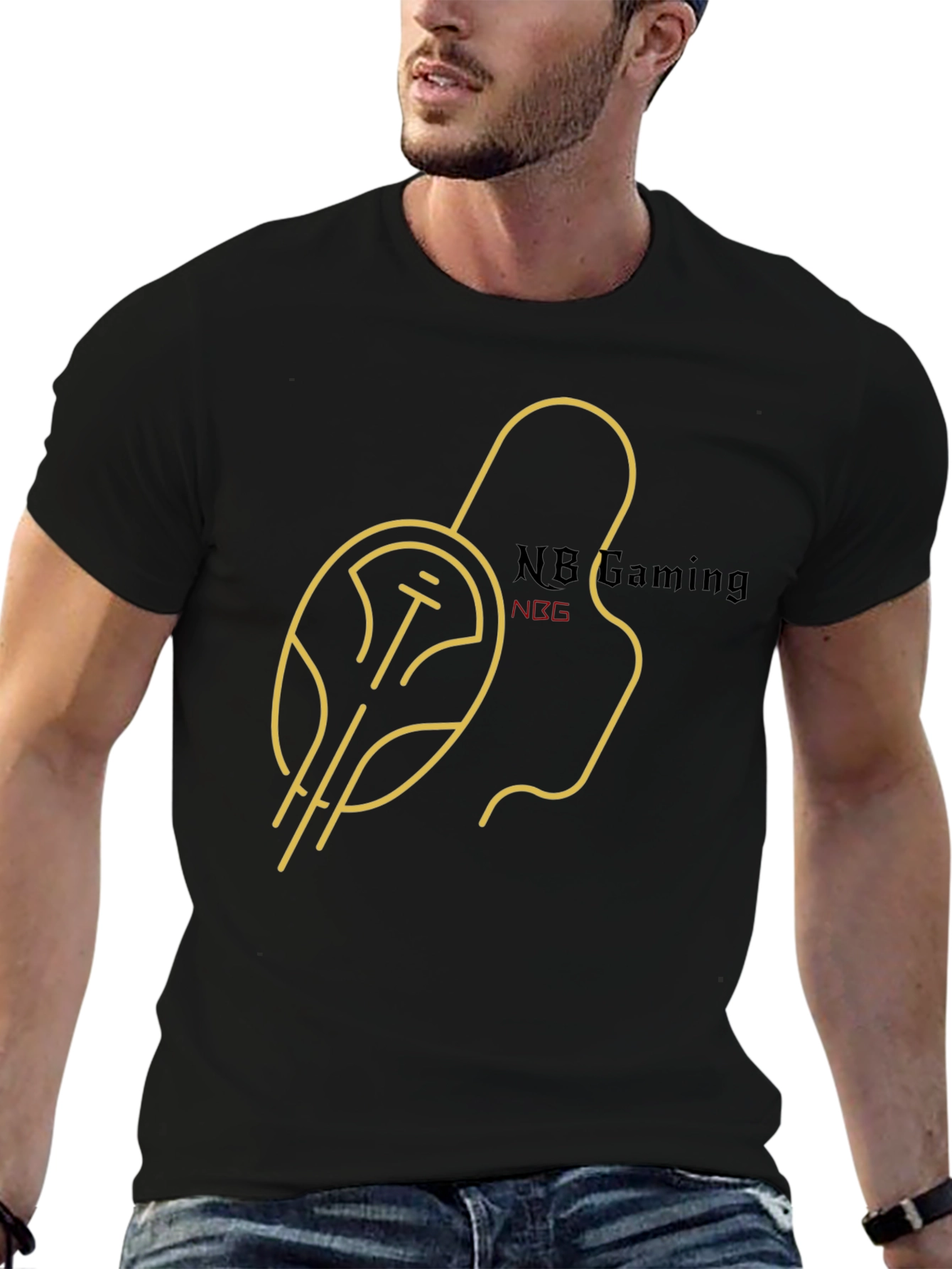 NB Gaming Black Graphic Tee