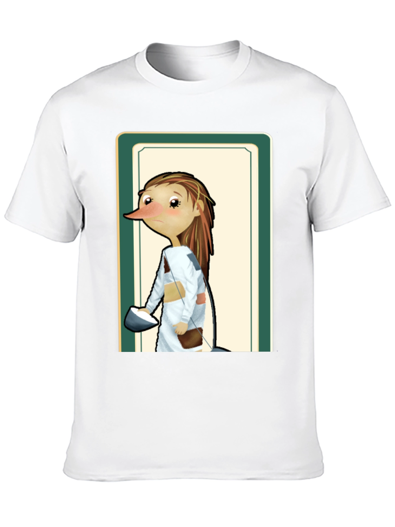 Character Portrait T-Shirt - Unique Art Tee