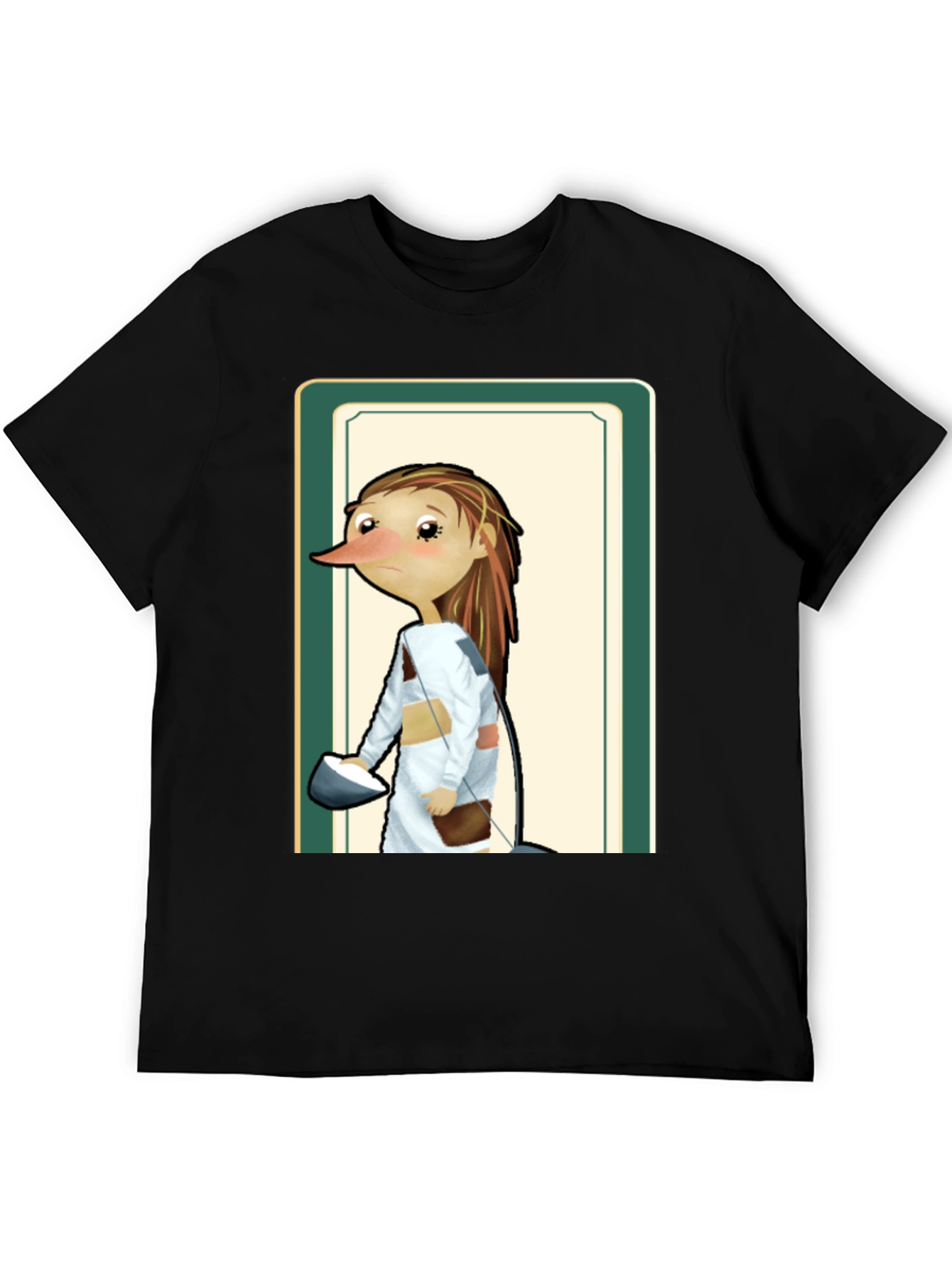 Character Portrait T-Shirt - Unique Art Tee