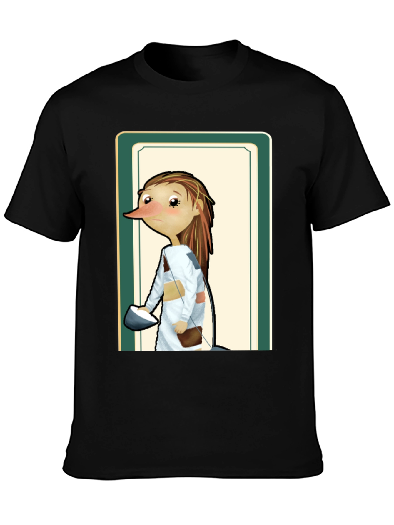 Character Portrait T-Shirt - Unique Art Tee