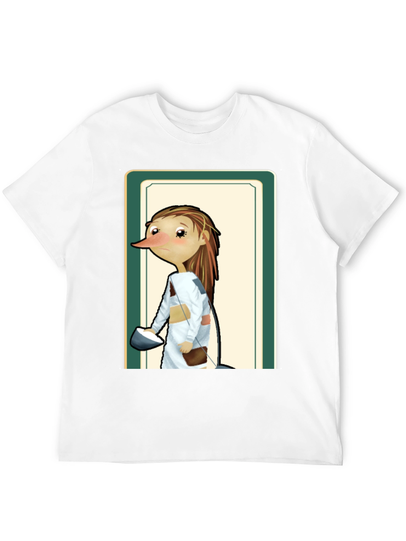 Character Portrait T-Shirt - Unique Art Tee