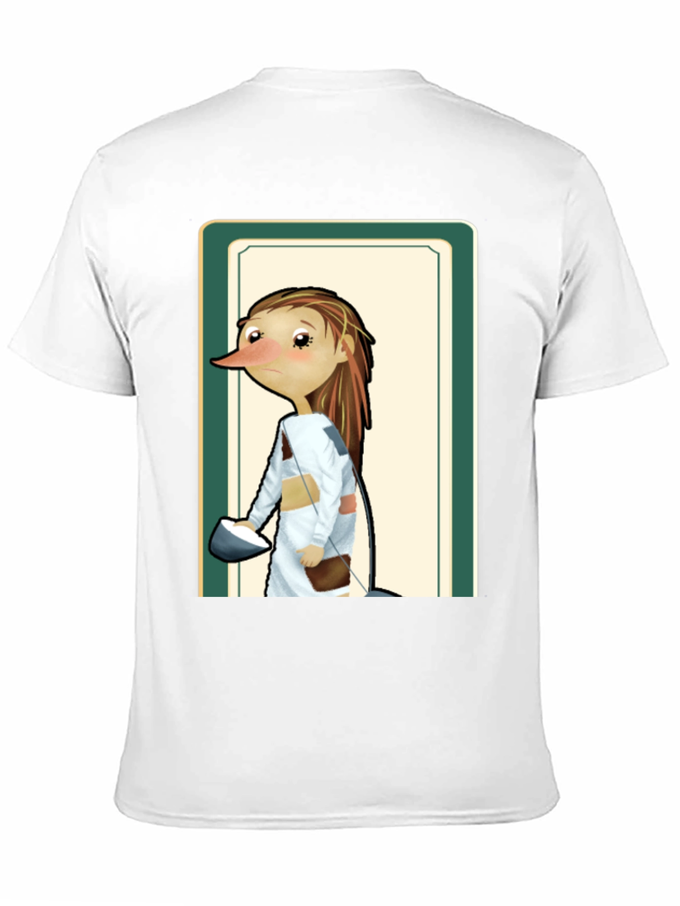 Character Portrait T-Shirt - Unique Art Tee