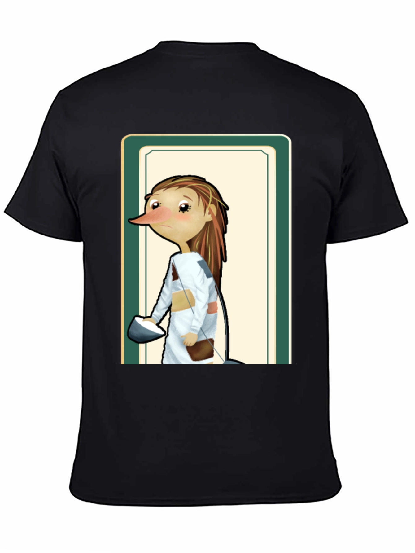 Character Portrait T-Shirt - Unique Art Tee