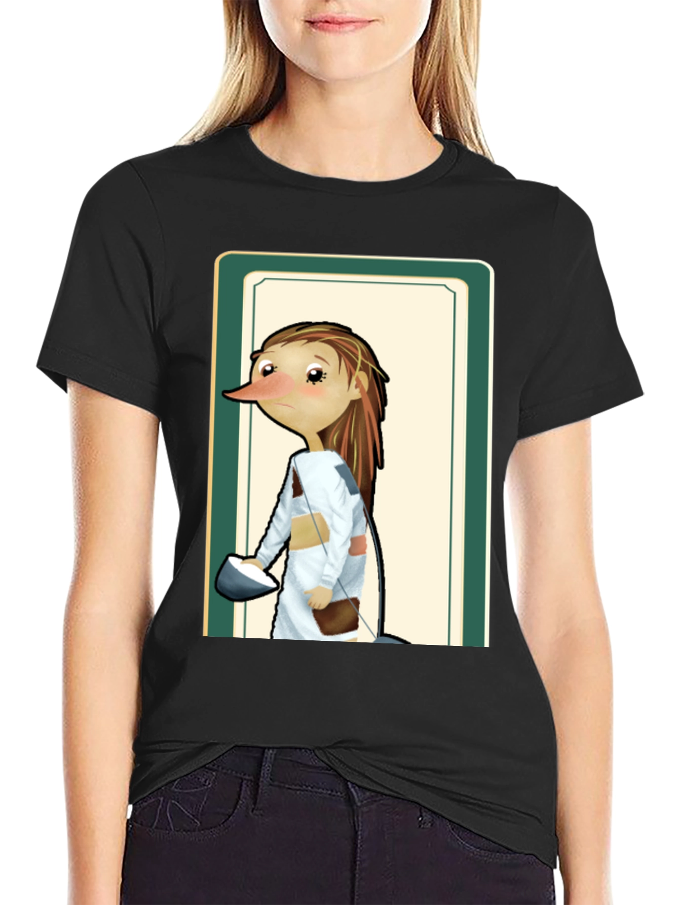 Character Portrait T-Shirt - Unique Art Tee