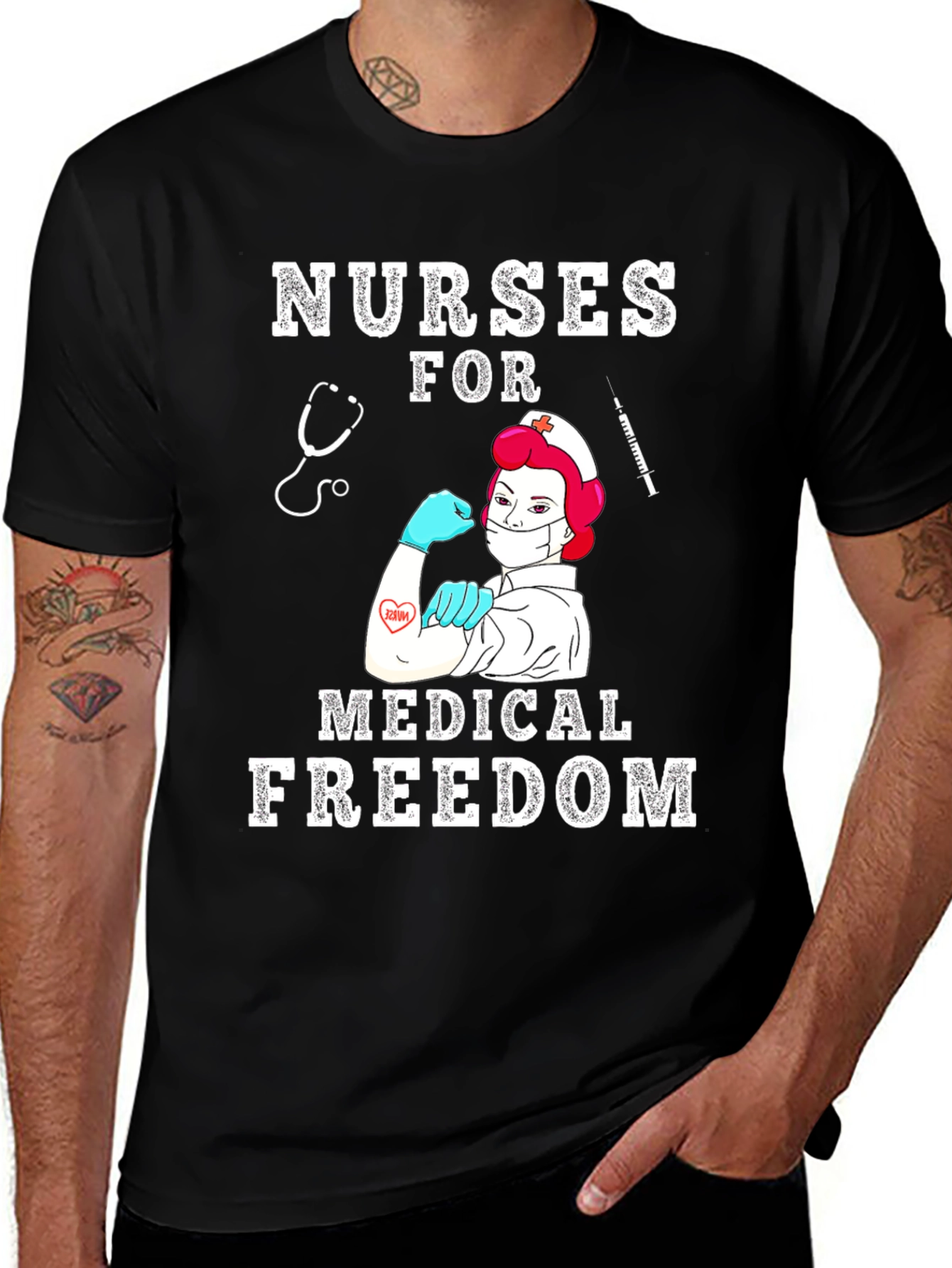 Nurses for Medical Freedom T-Shirt