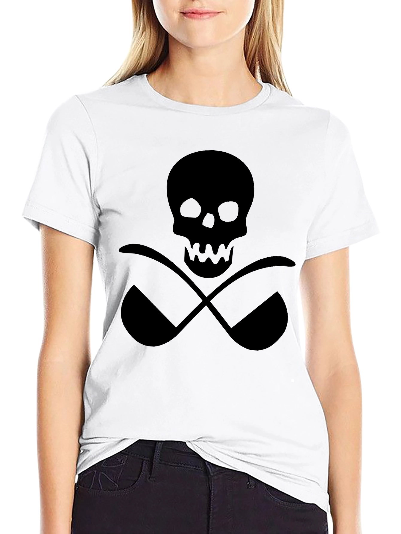 Skull & Spoons Graphic Tee - Chefs Humor